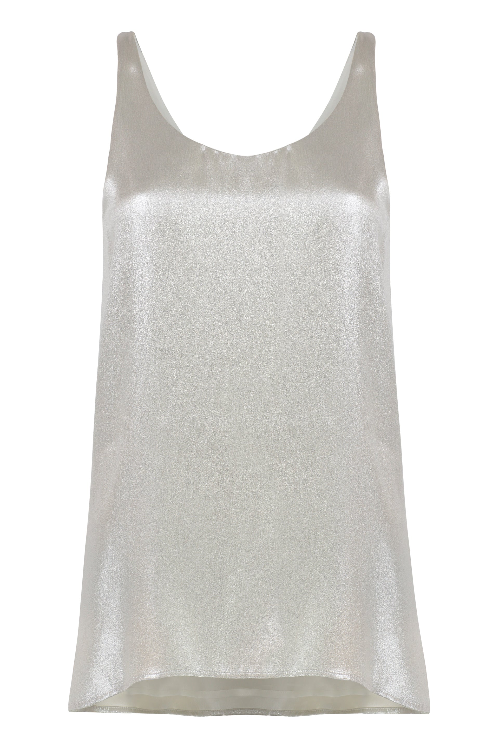 Silk tank top