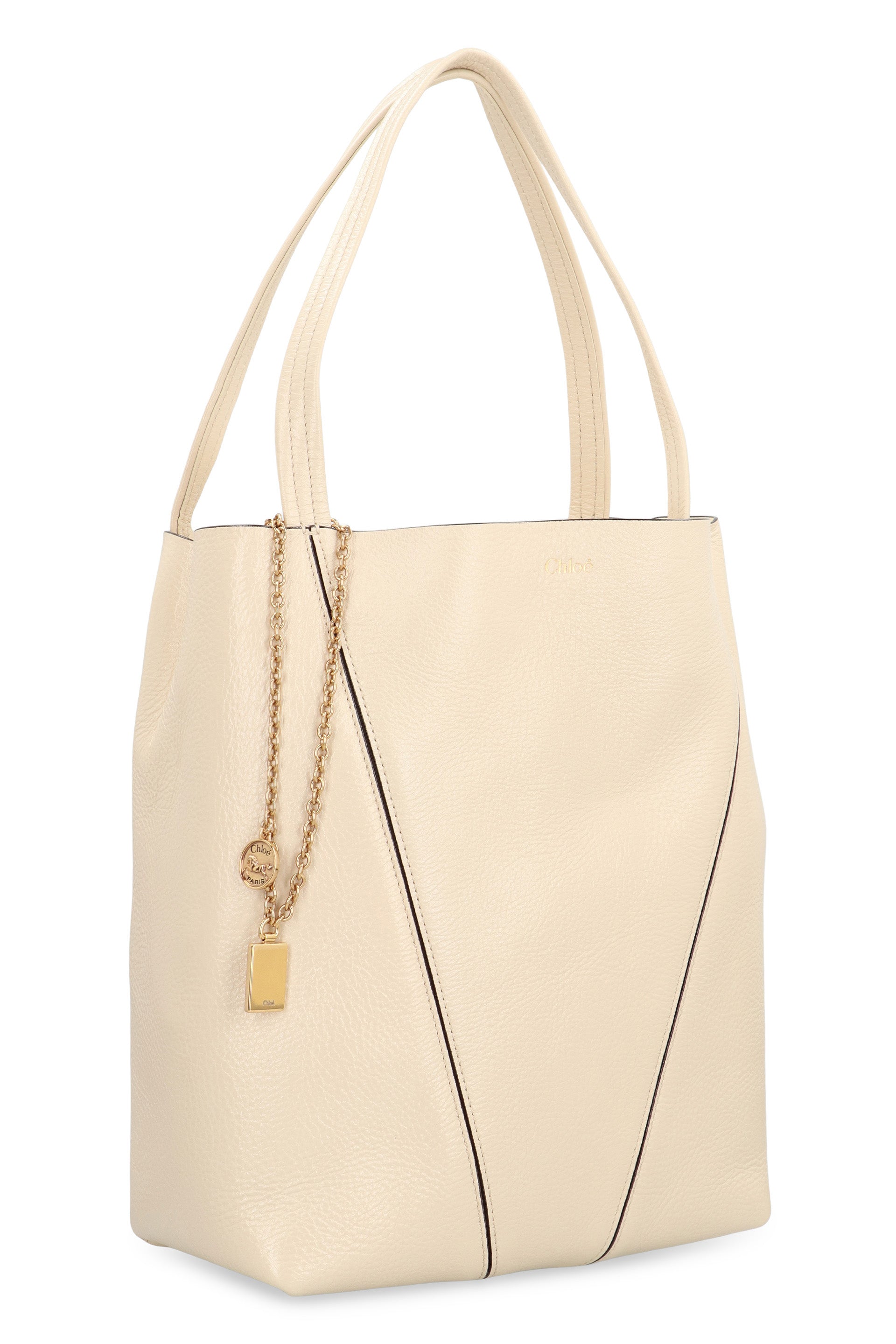 Chloé Spin leather tote bag