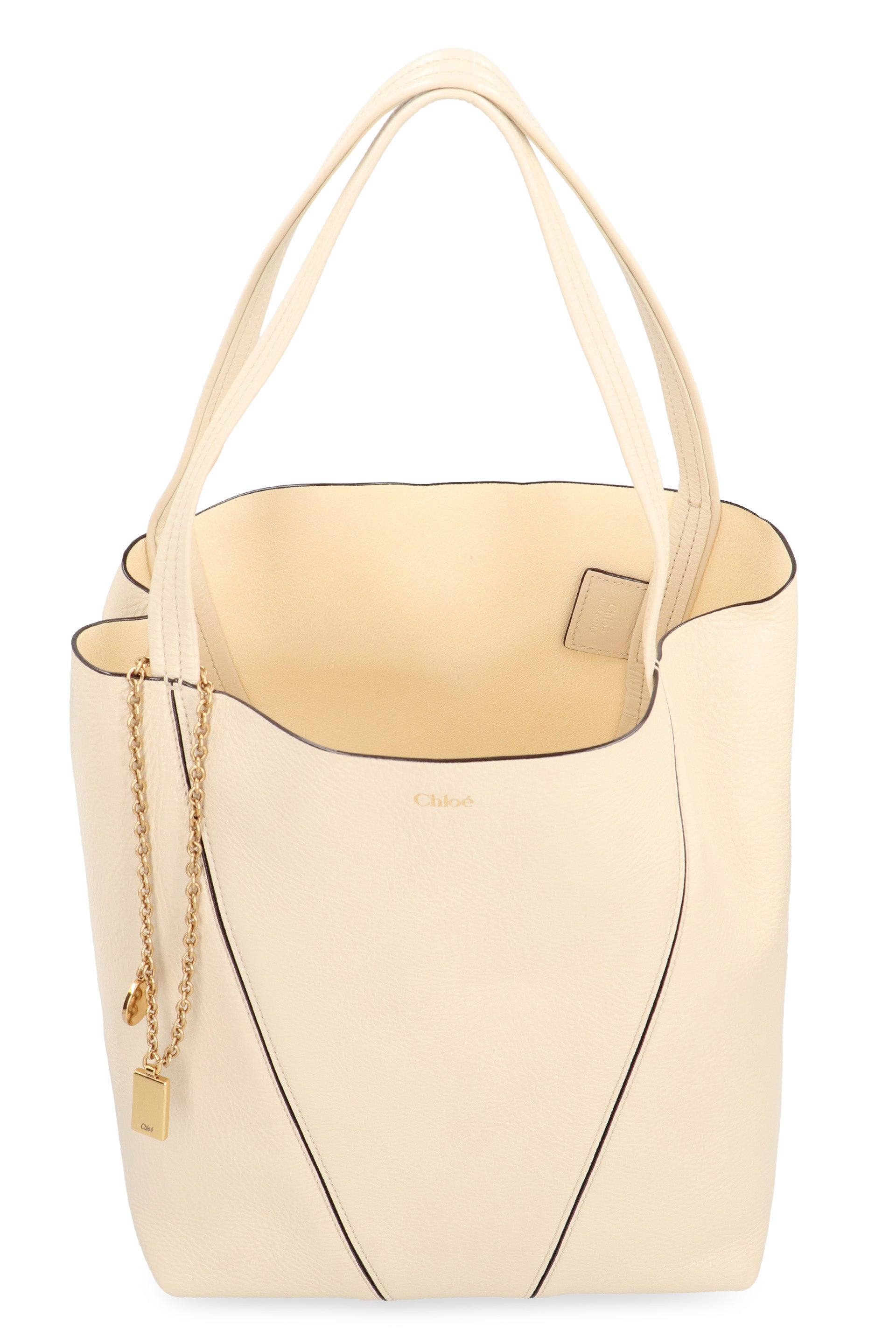 Chloé Spin leather tote bag