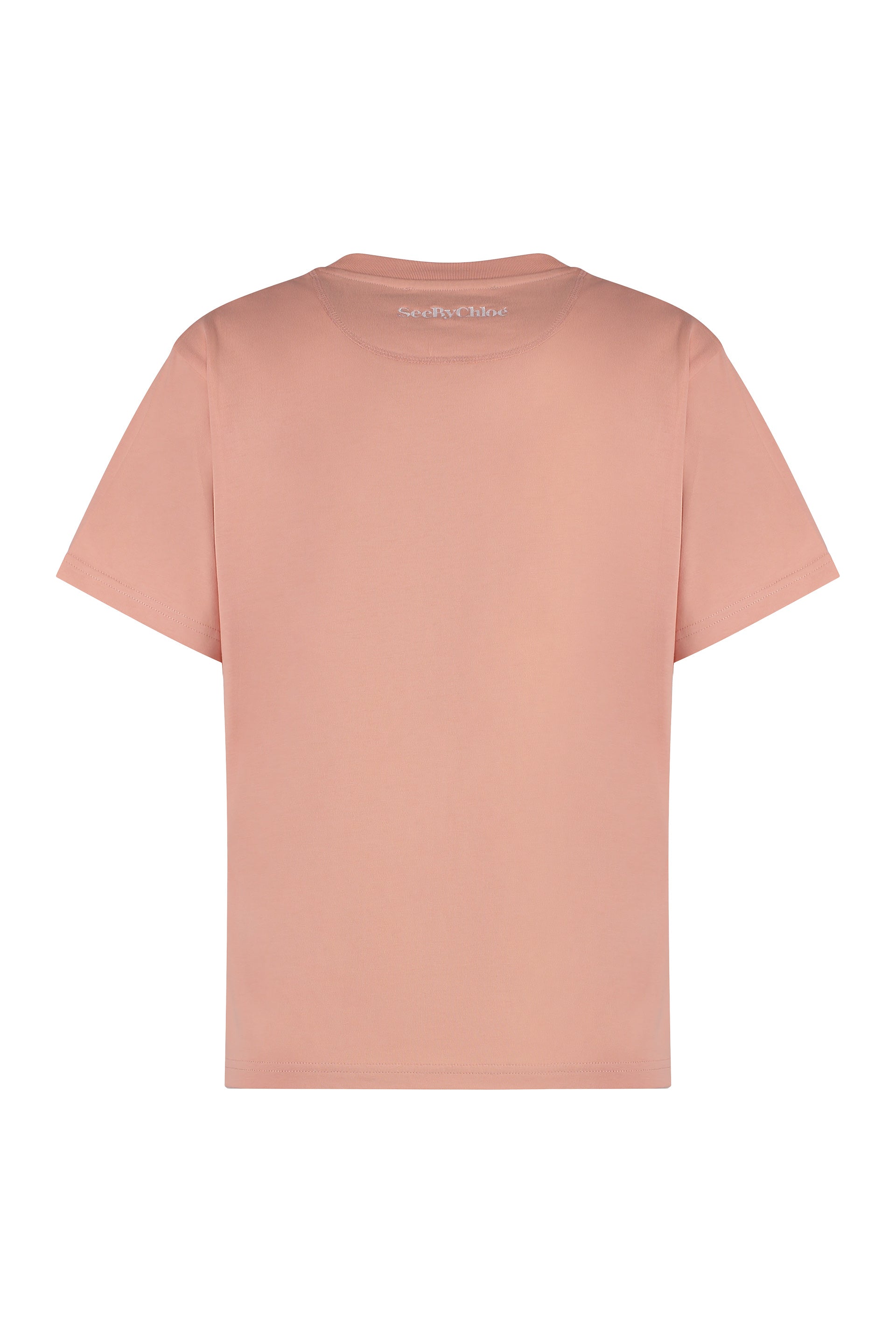 Cotton crew-neck T-shirt