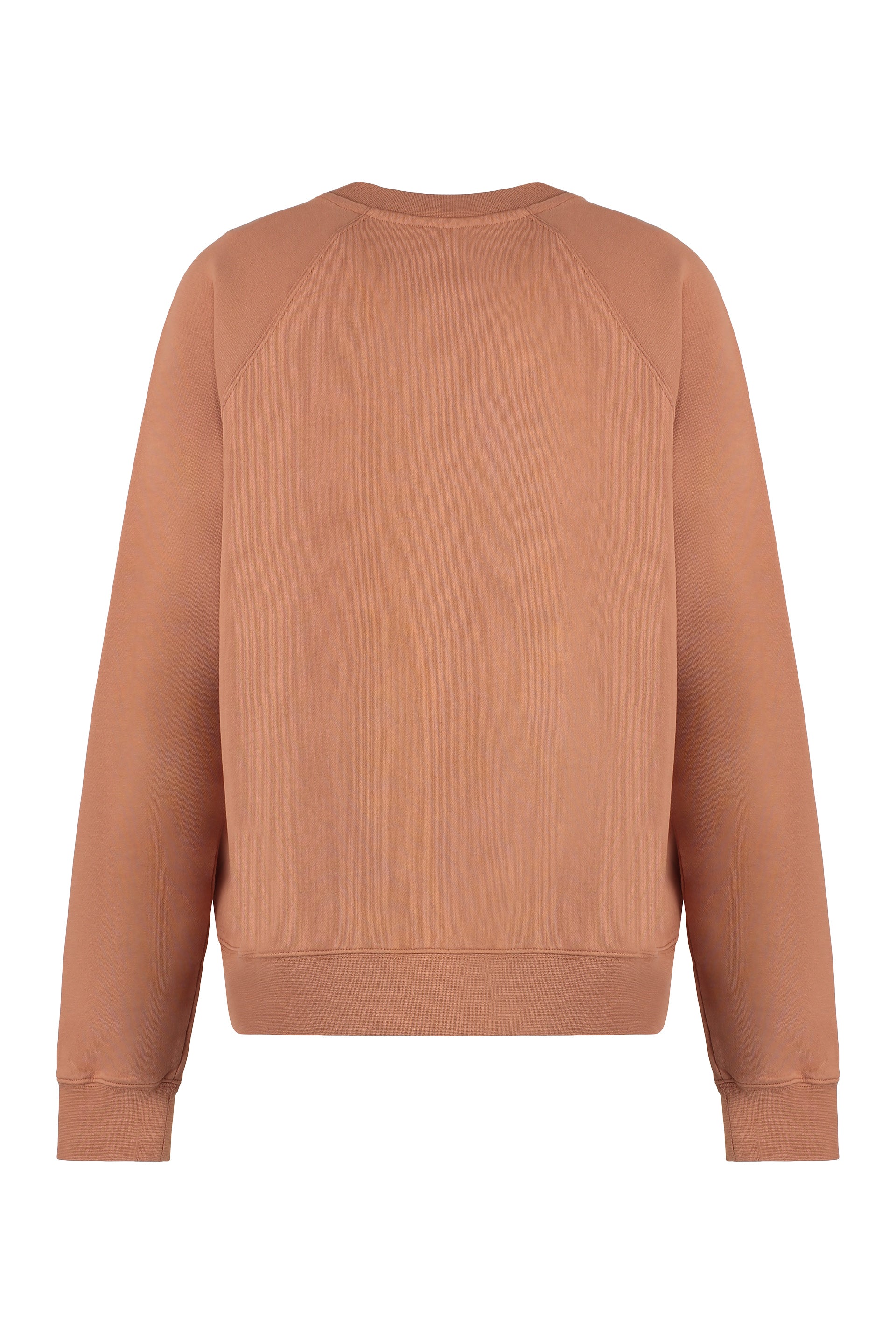 Cotton crew-neck sweatshirt