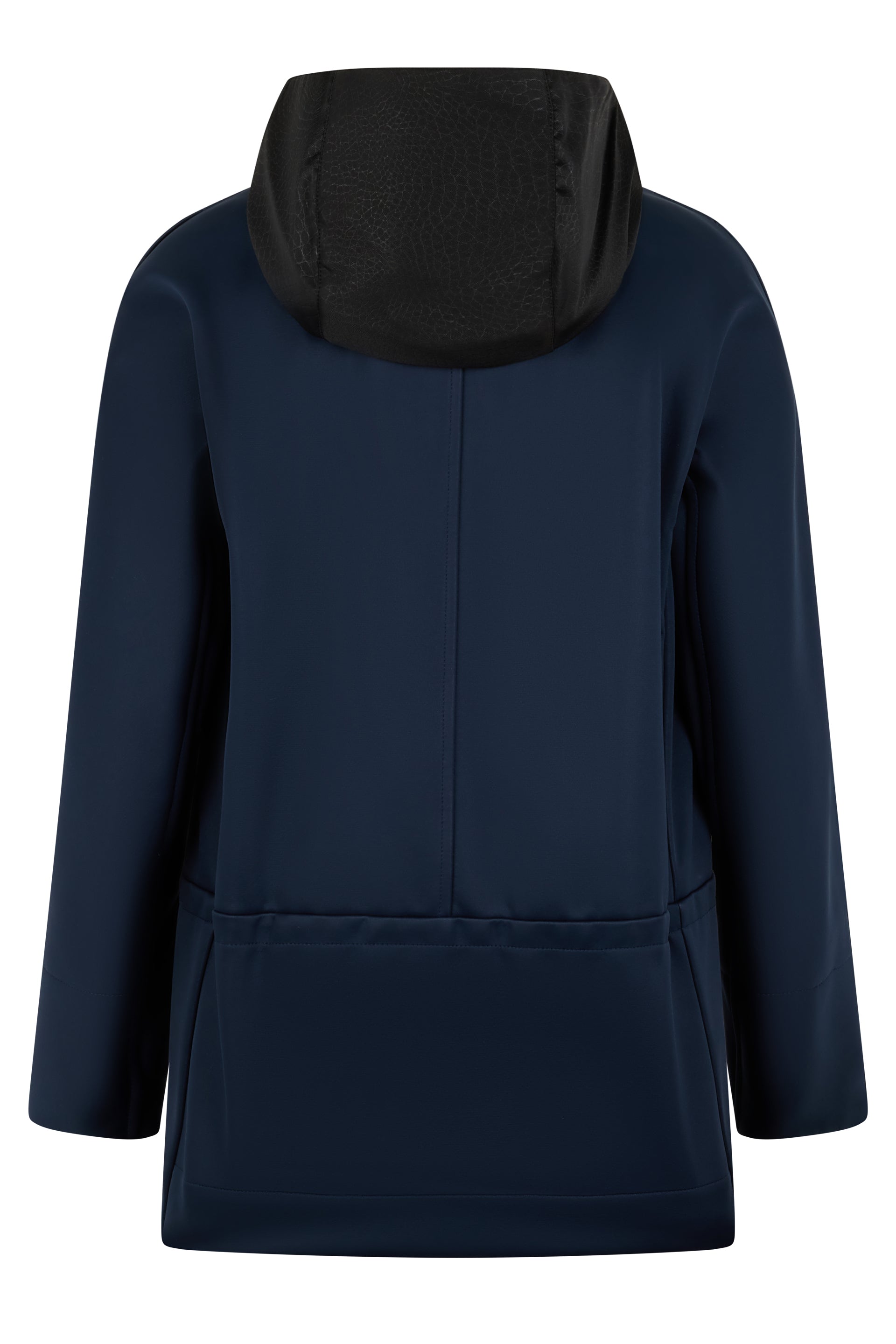 Elegant versatile dark blue minimalist jacket