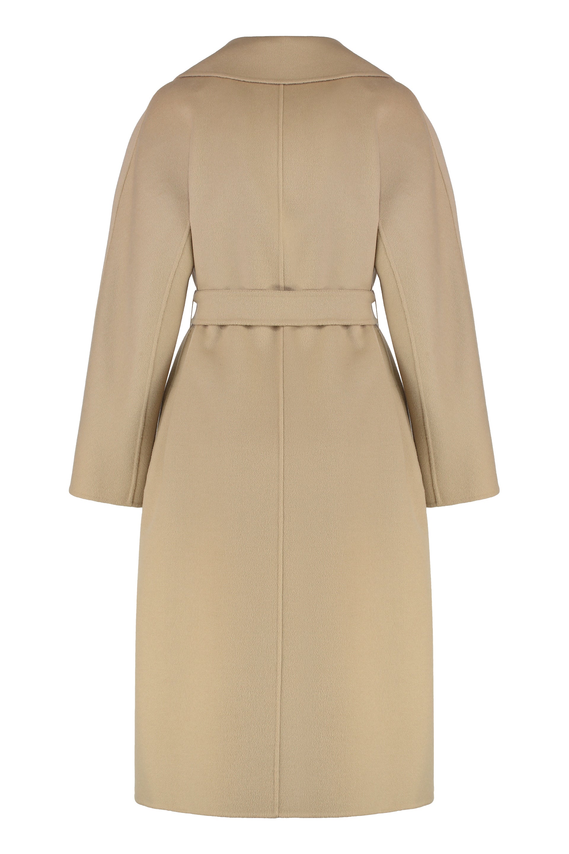 Cles single-breasted wool coat