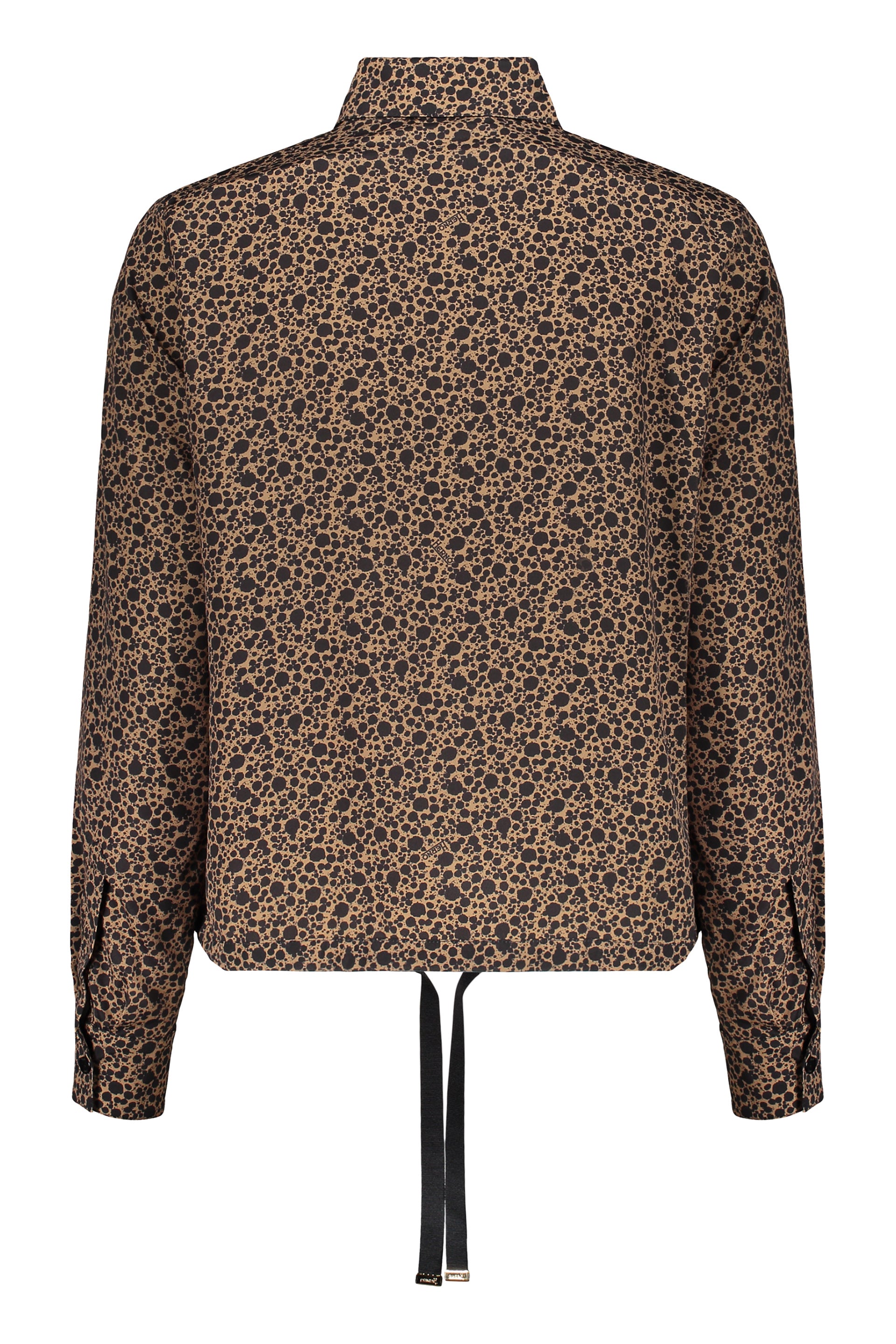 Brown shirt with logo