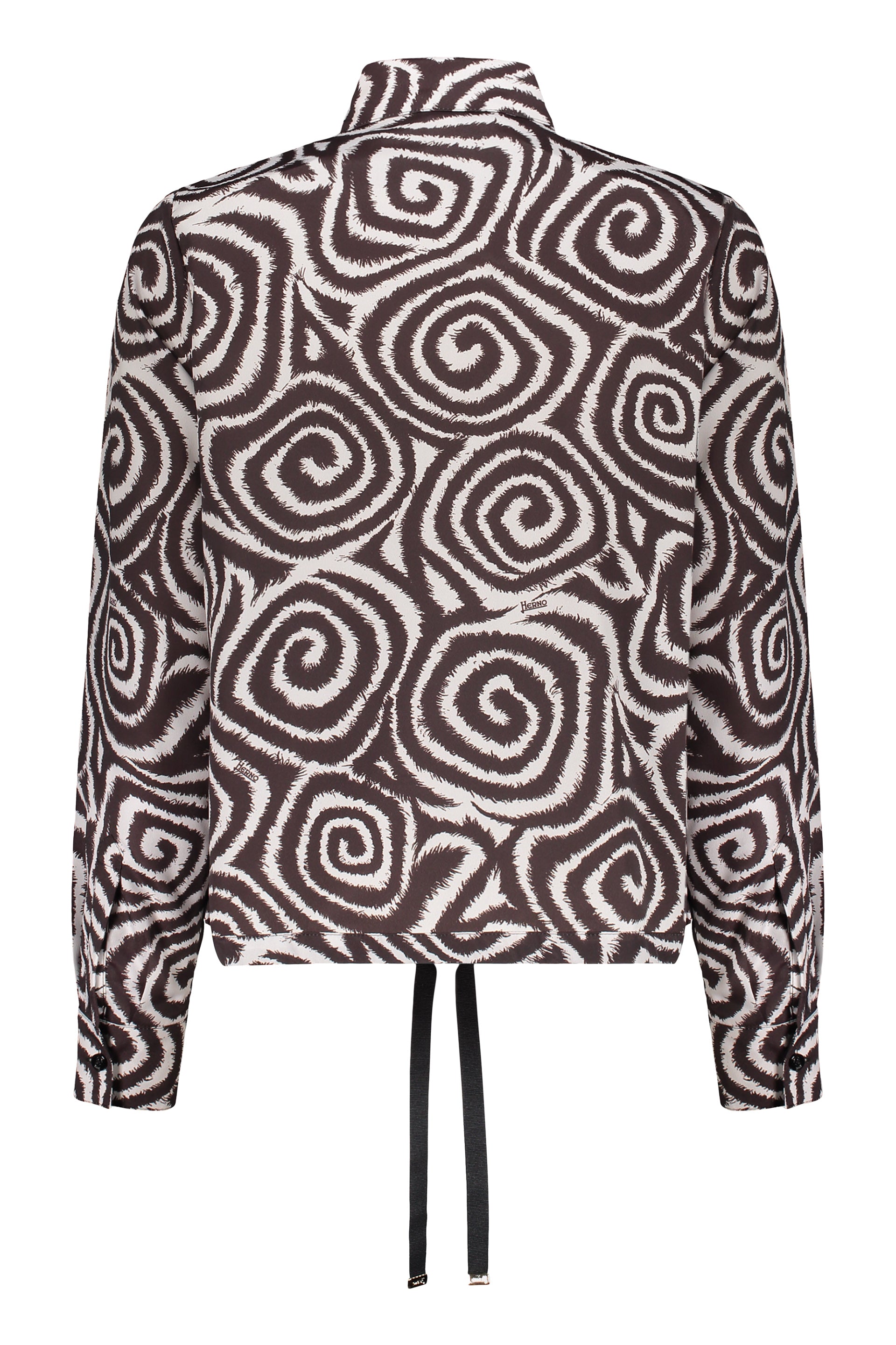 Shirt with jacquard pattern