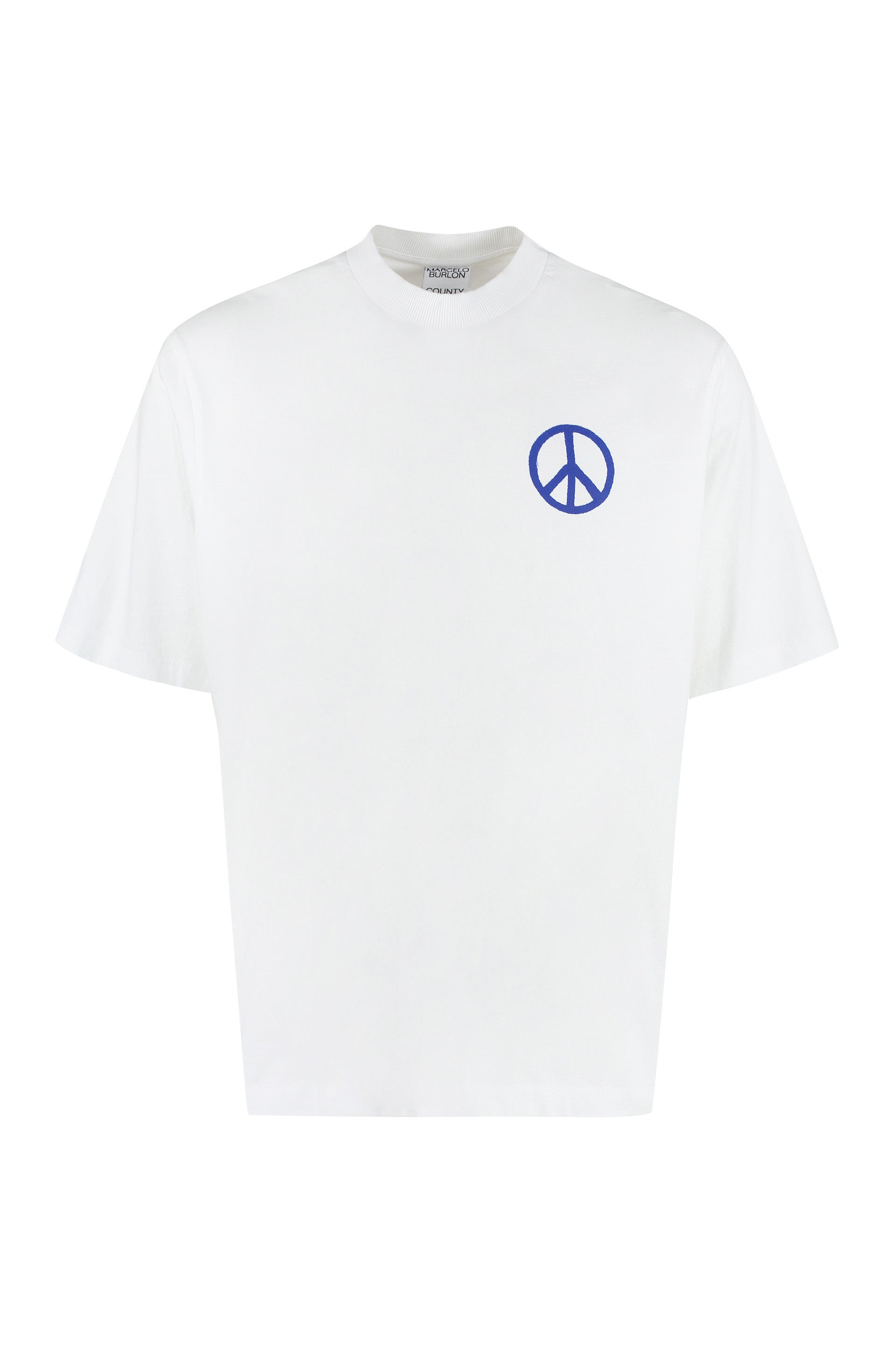 Cotton crew-neck T-shirt
