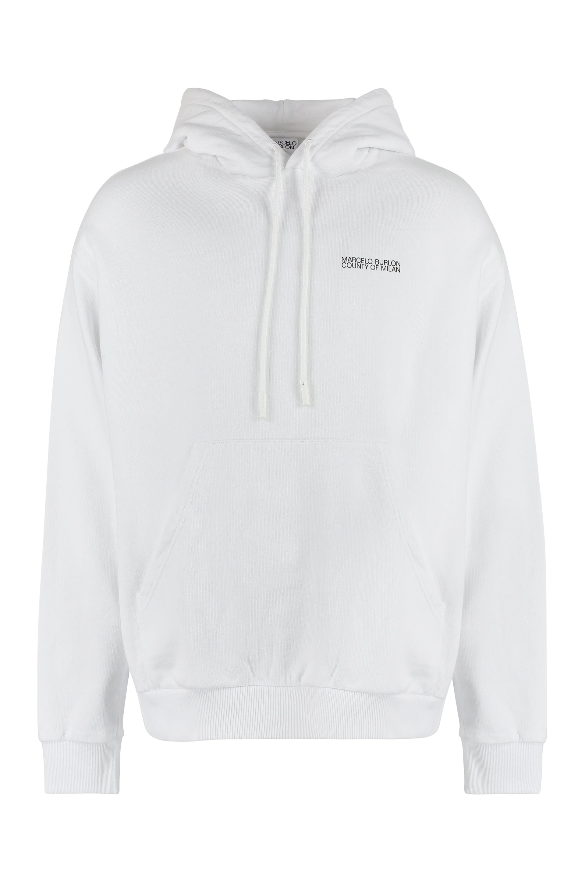 Logo cotton hoodie