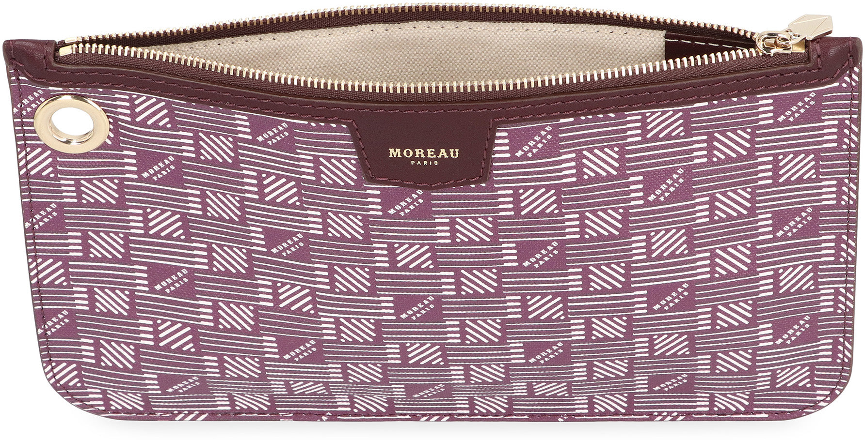Marina canvas flat clutch