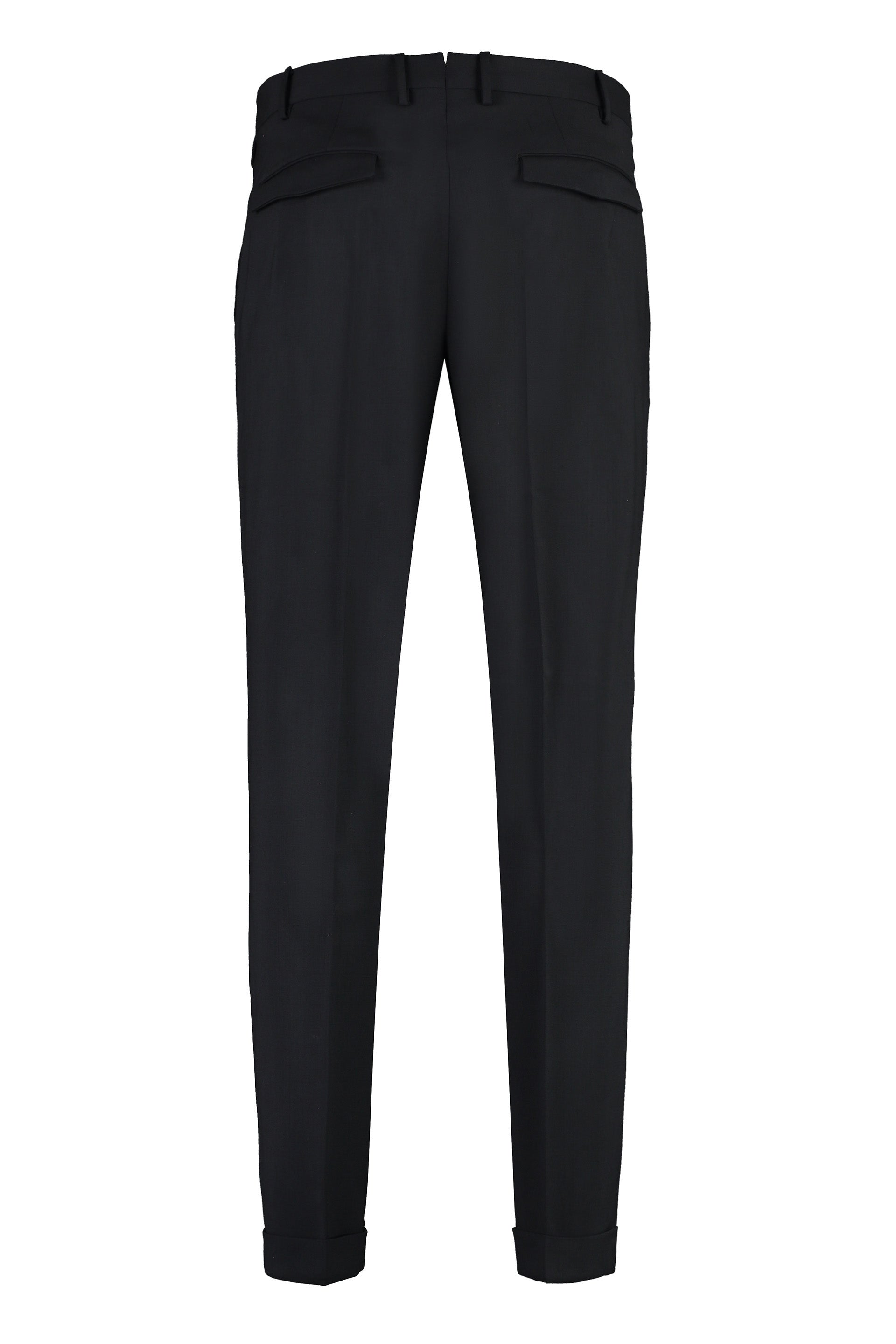 Virgin wool tailored trousers