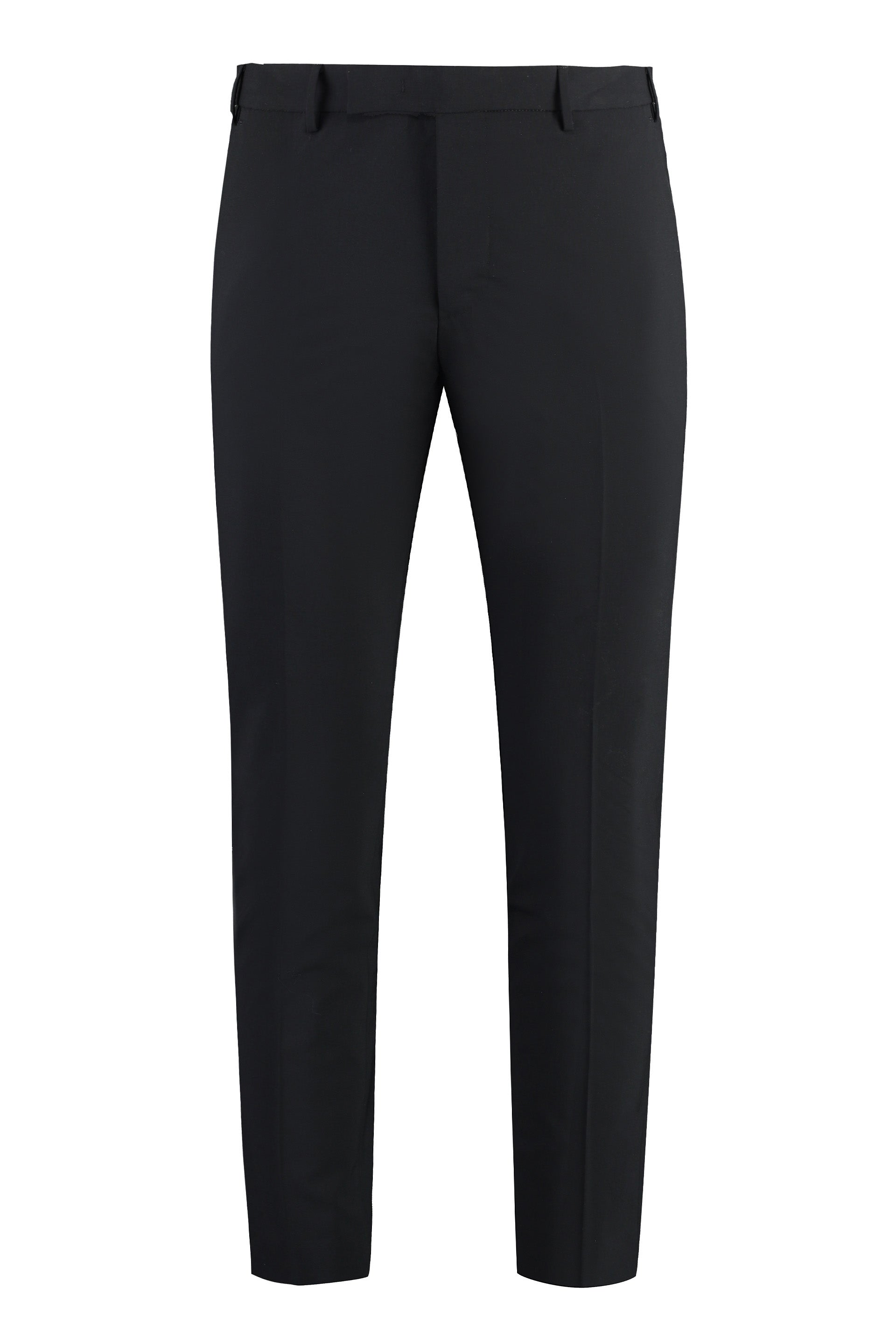 Wool blend trousers