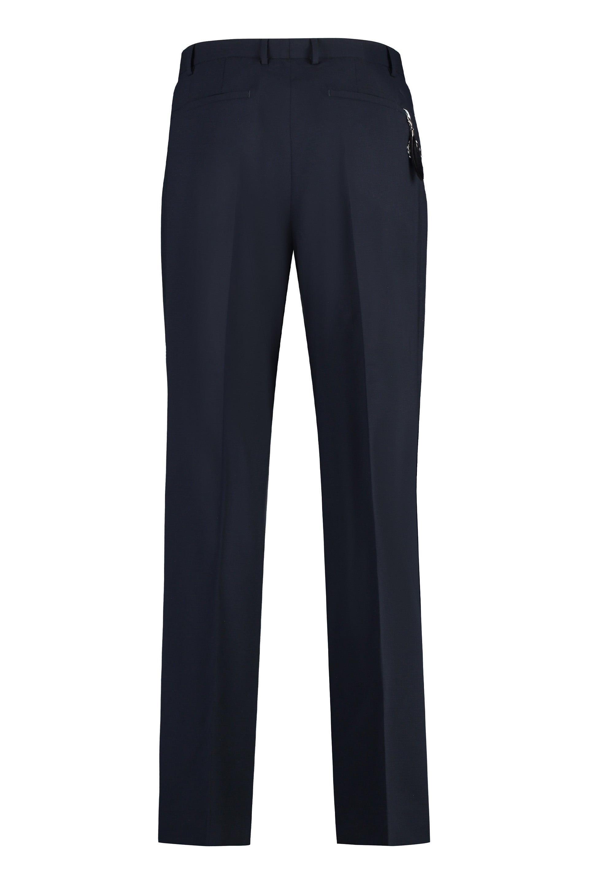 Wool blend trousers