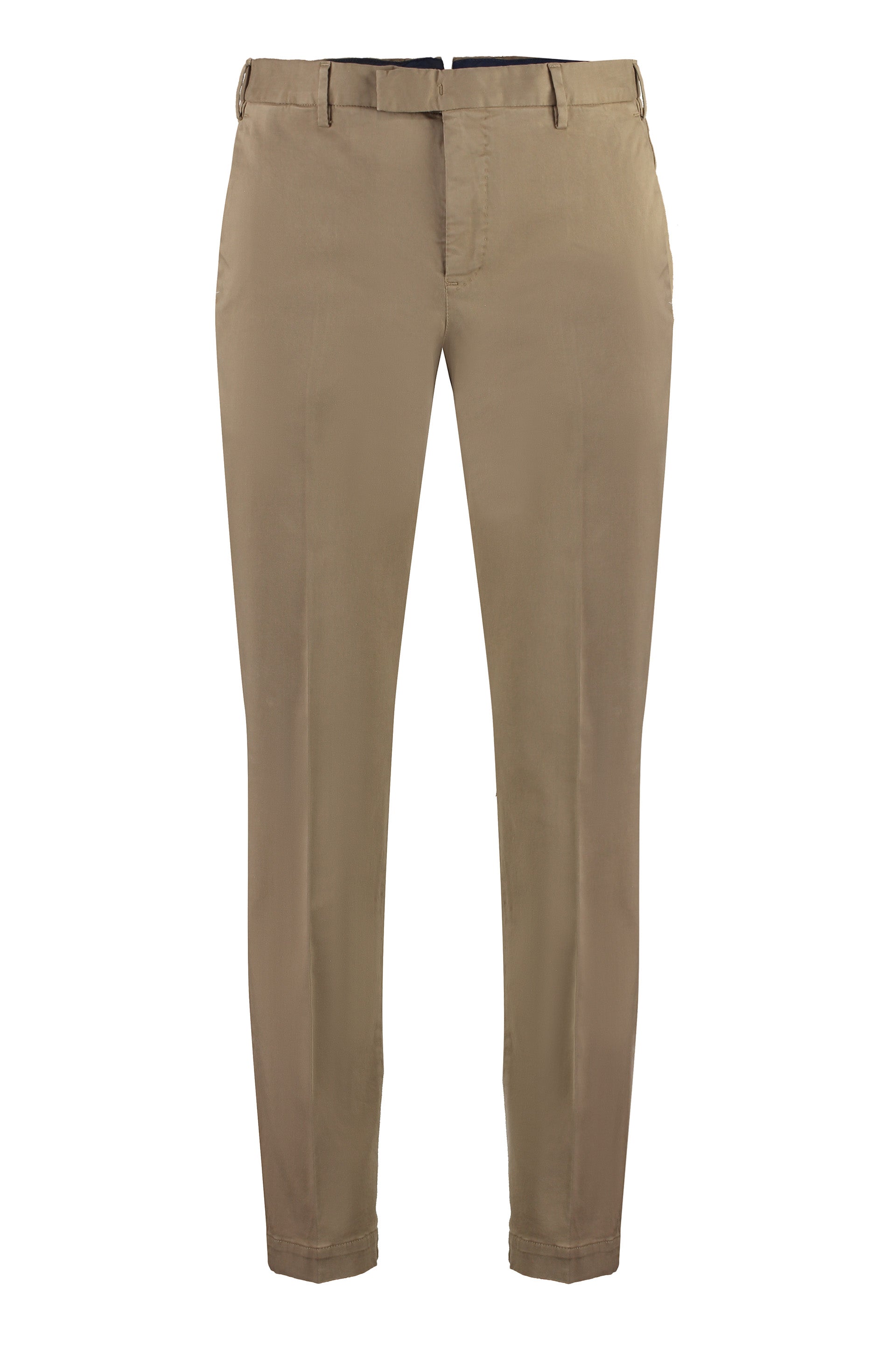 Stretch cotton trousers