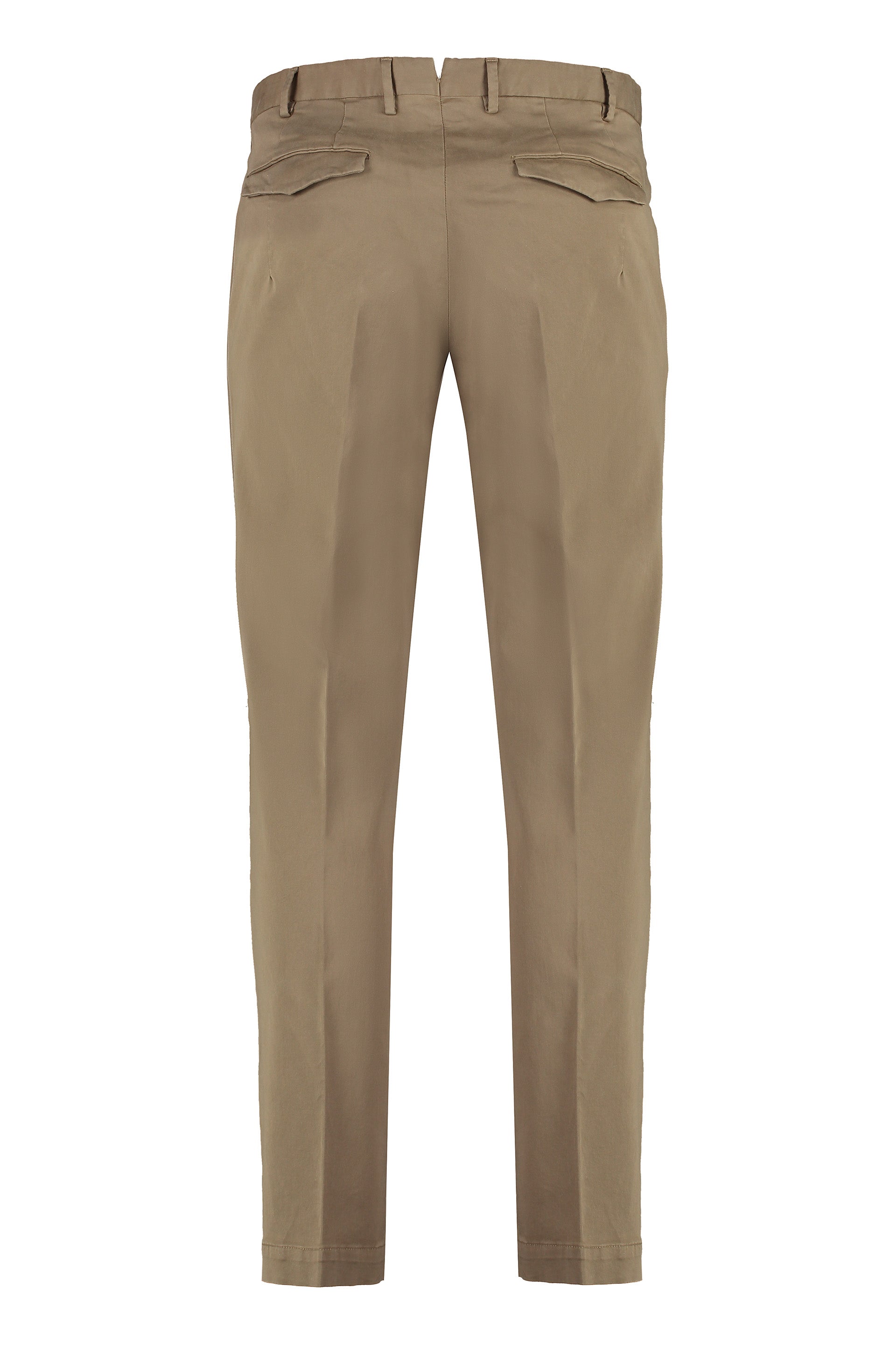 Stretch cotton trousers