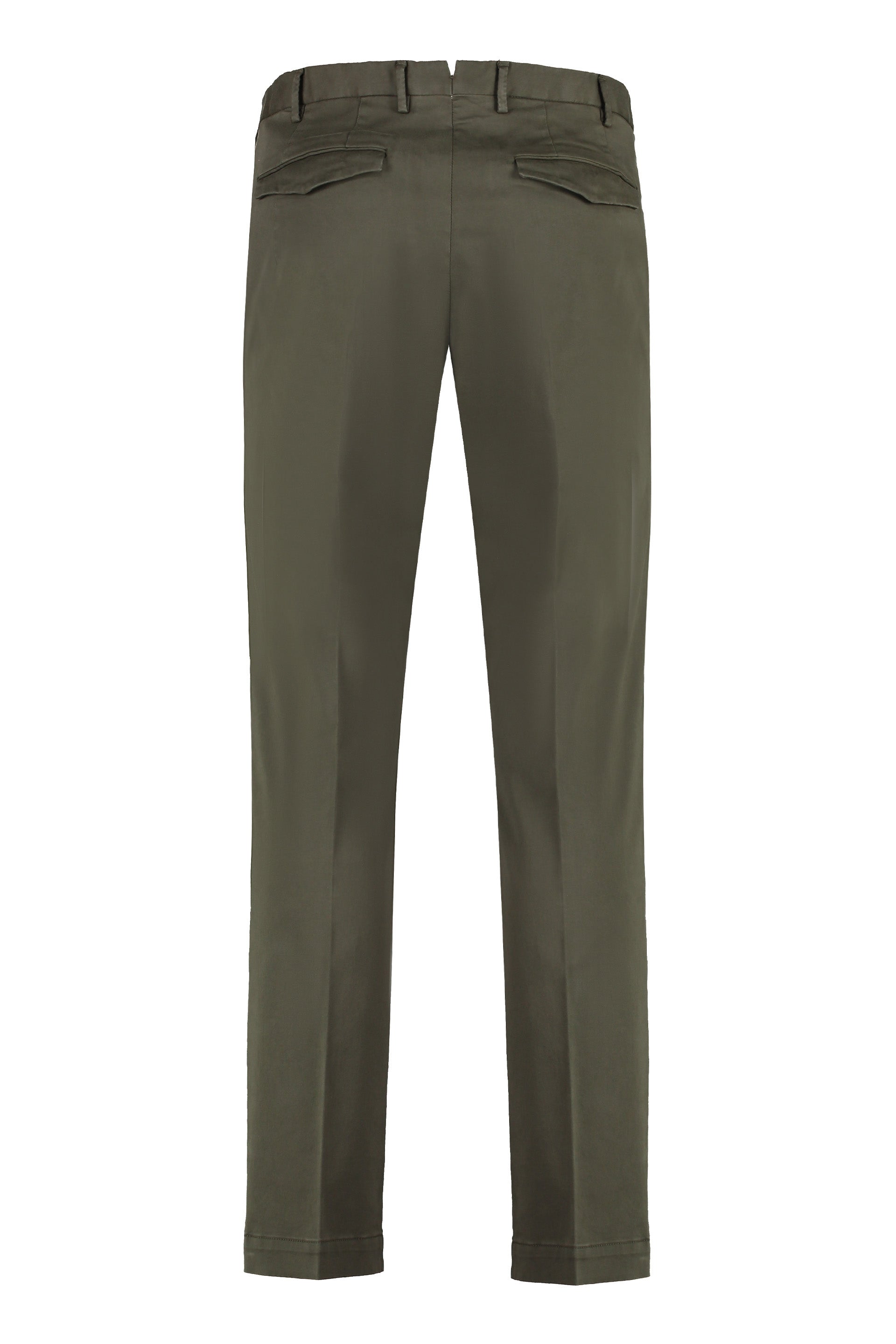 Stretch cotton trousers