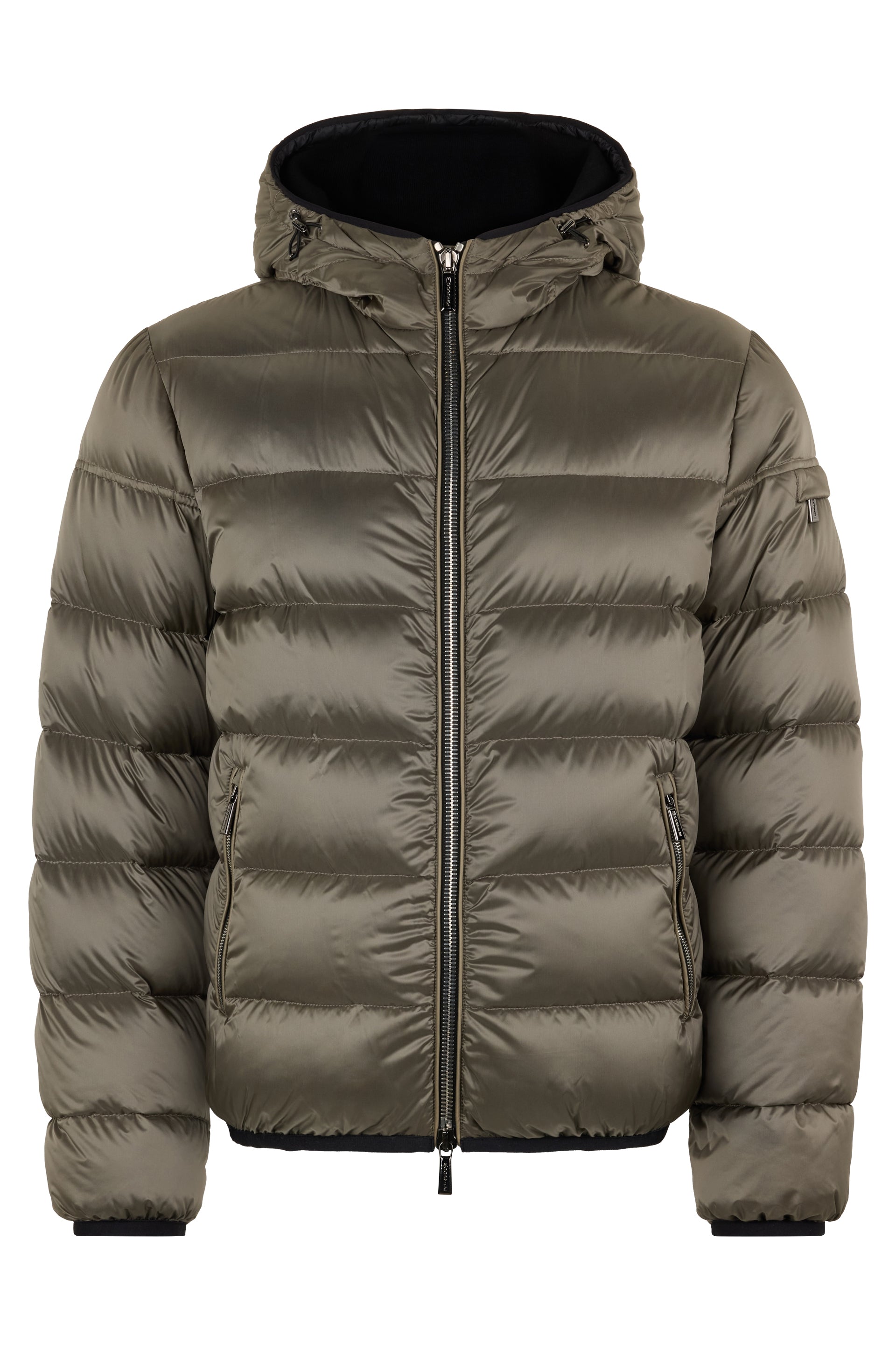 Padded jacket with hood for winter