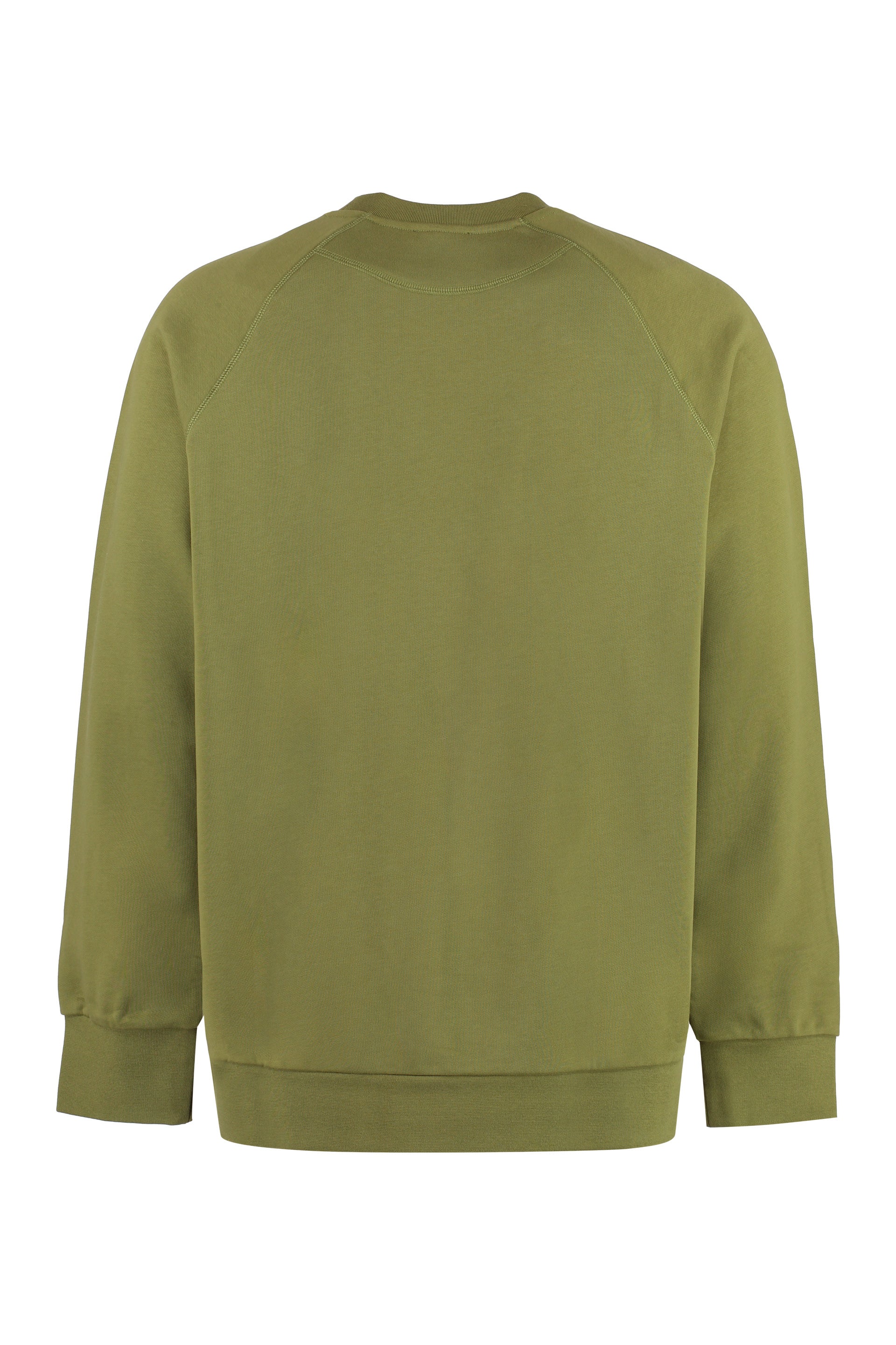 Cotton crew-neck sweatshirt