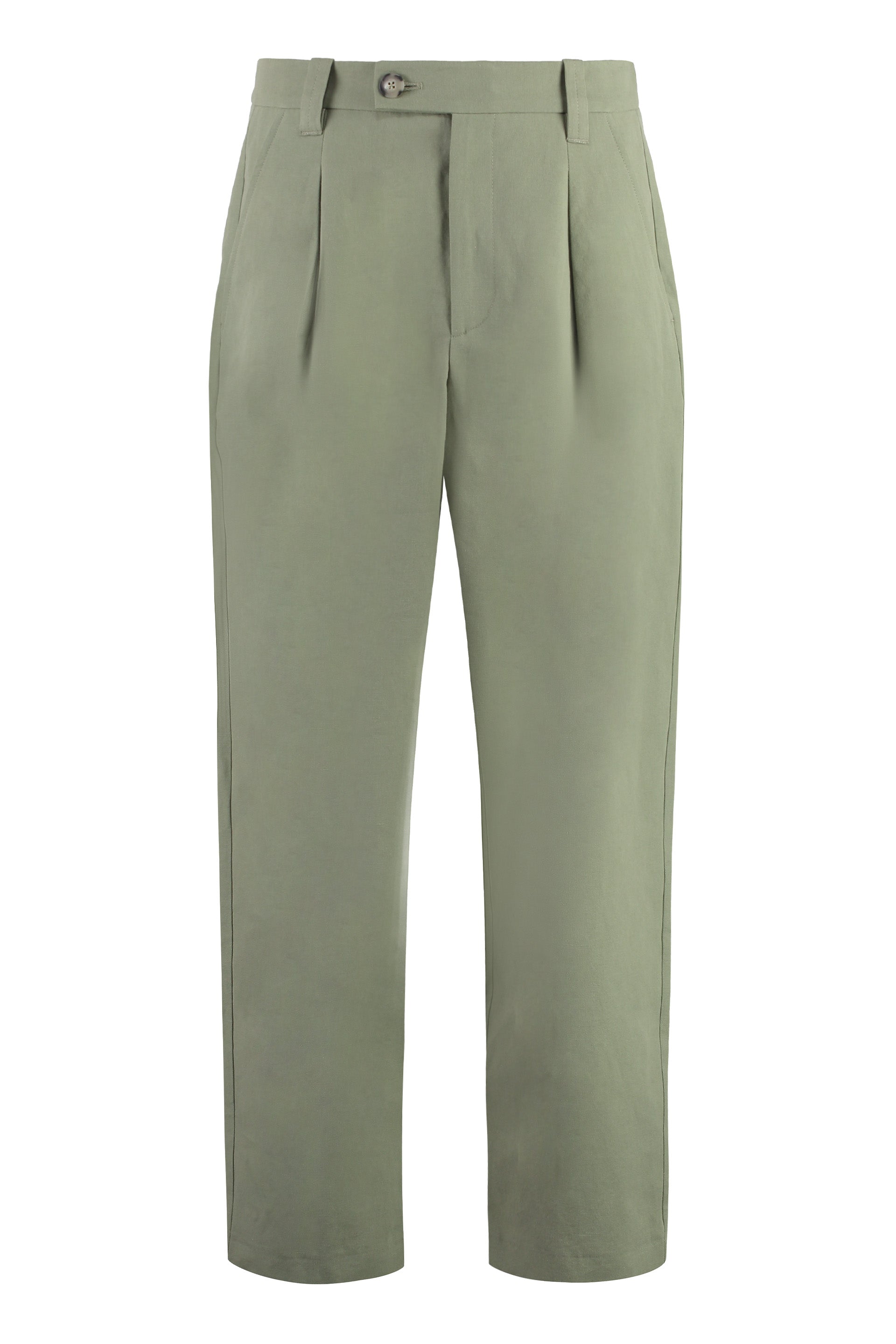 Renato Cotton-linen trousers