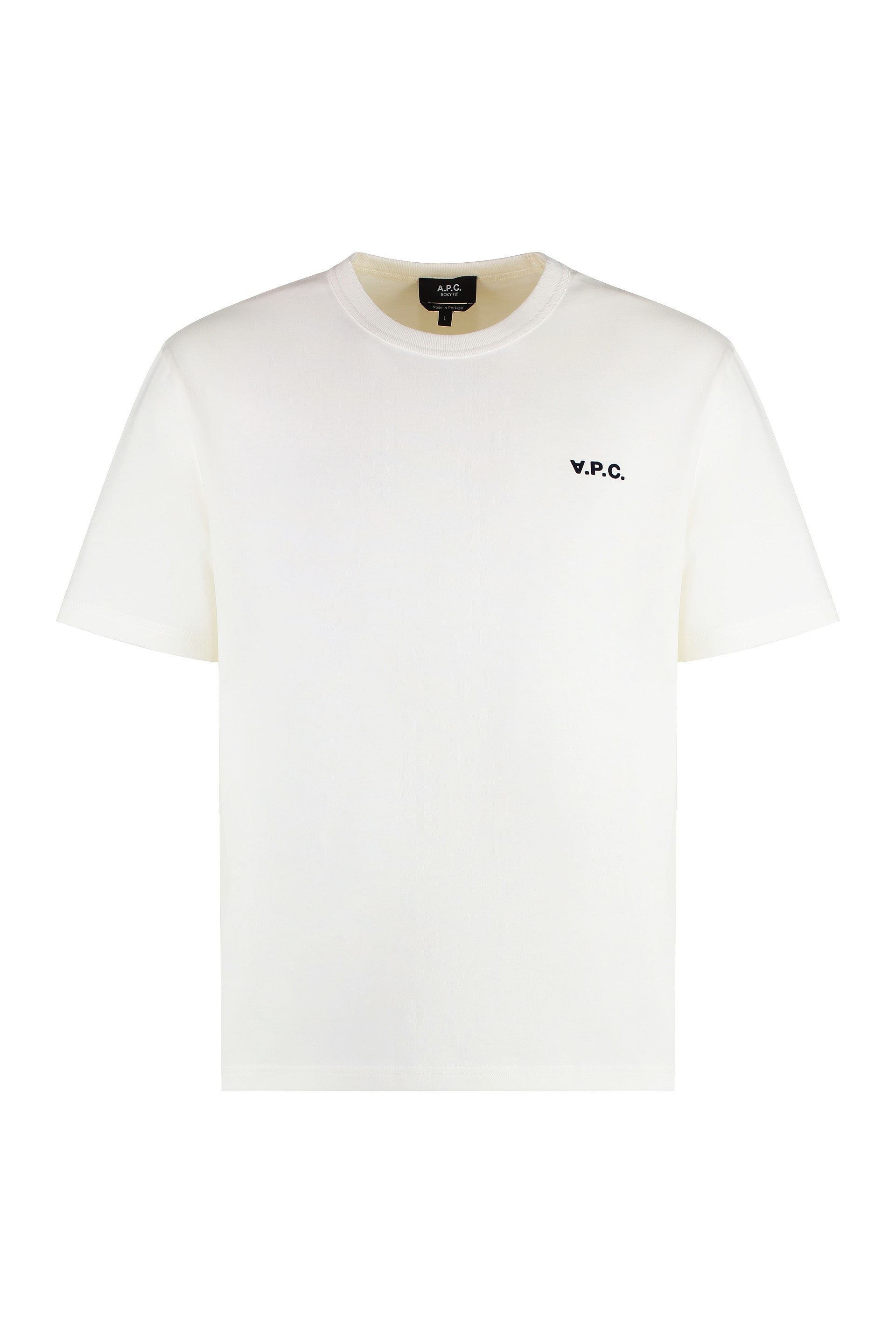 Boxy Petit VPC cotton crew-neck T-shirt