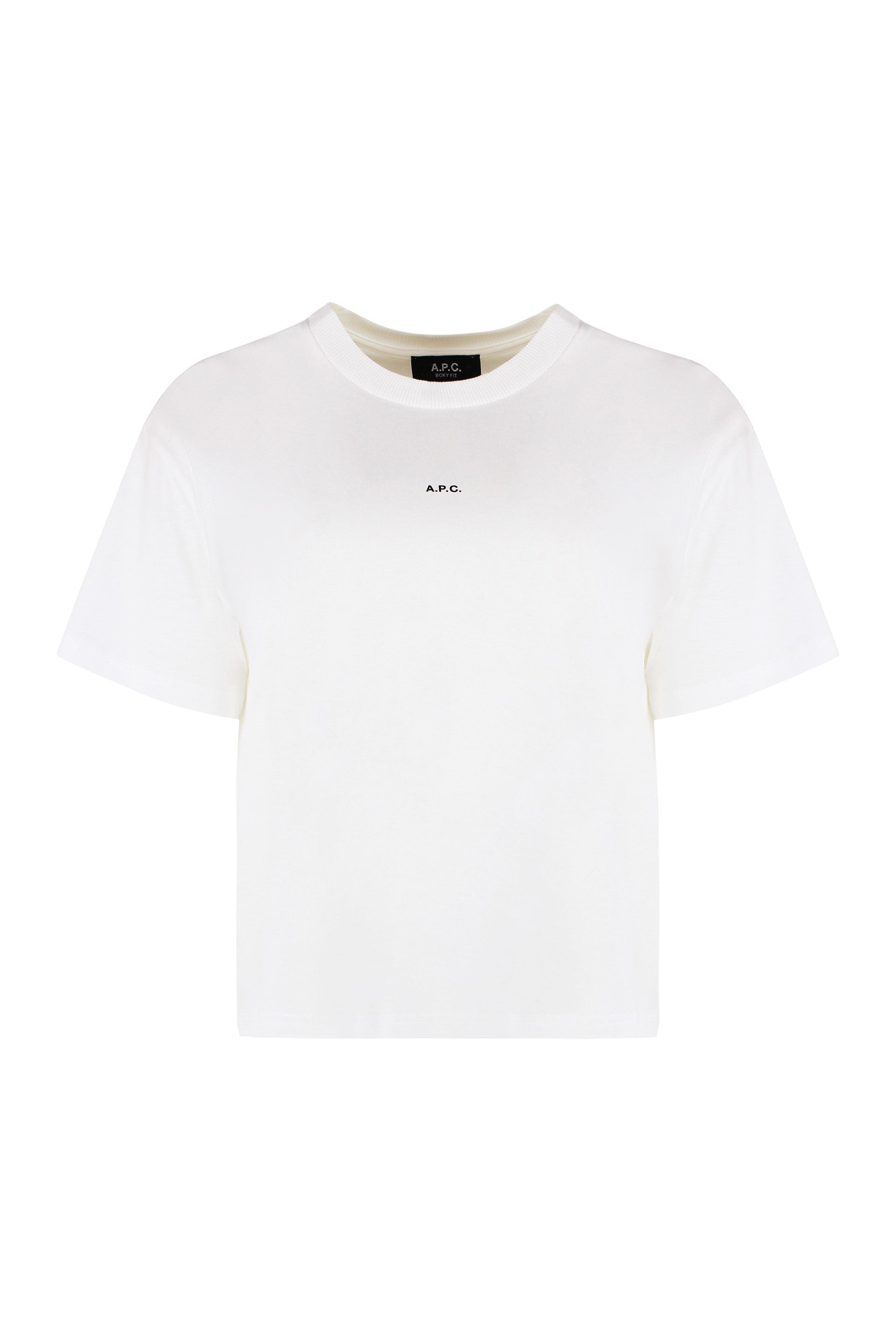 Cotton crew-neck T-shirt