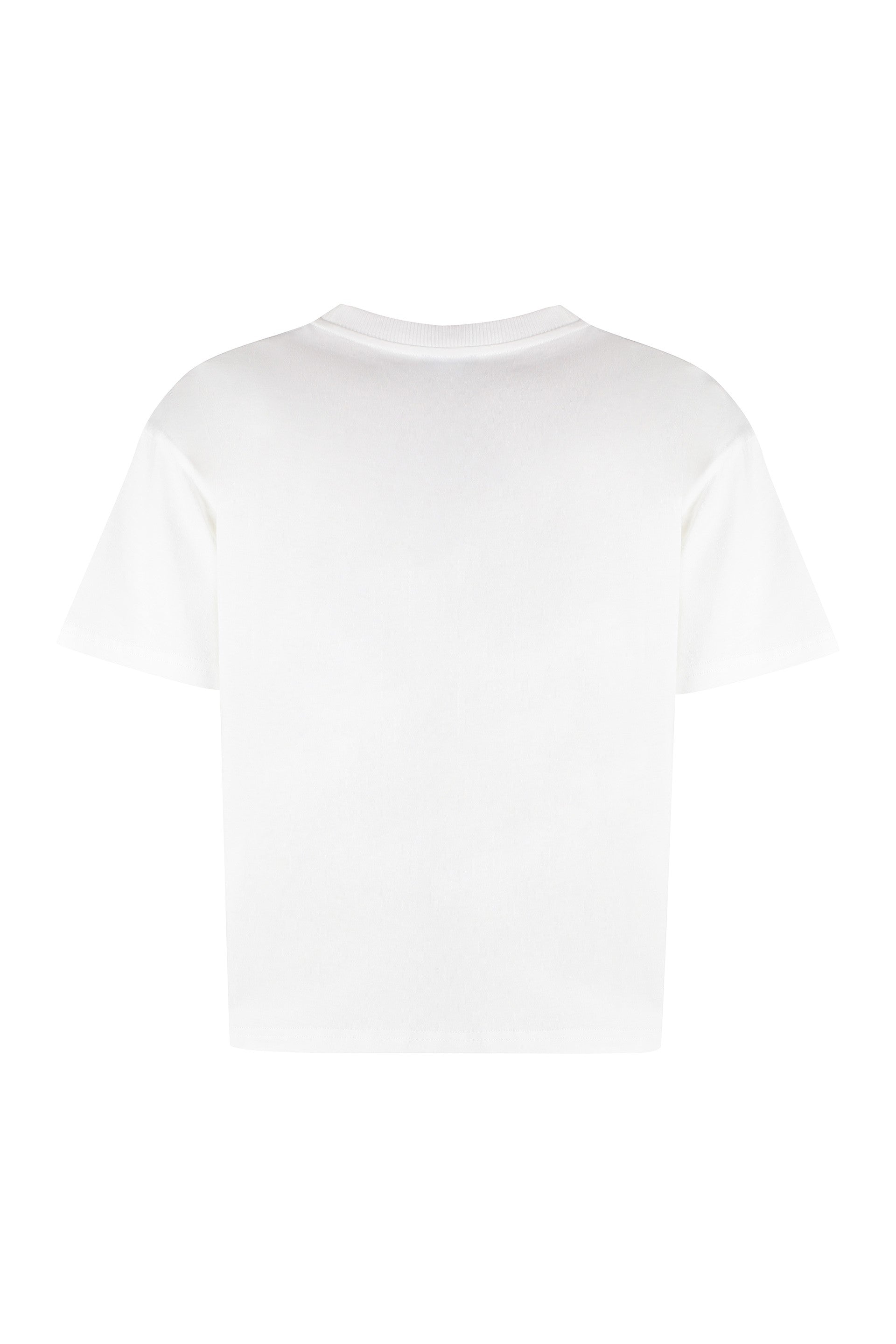 Cotton crew-neck T-shirt