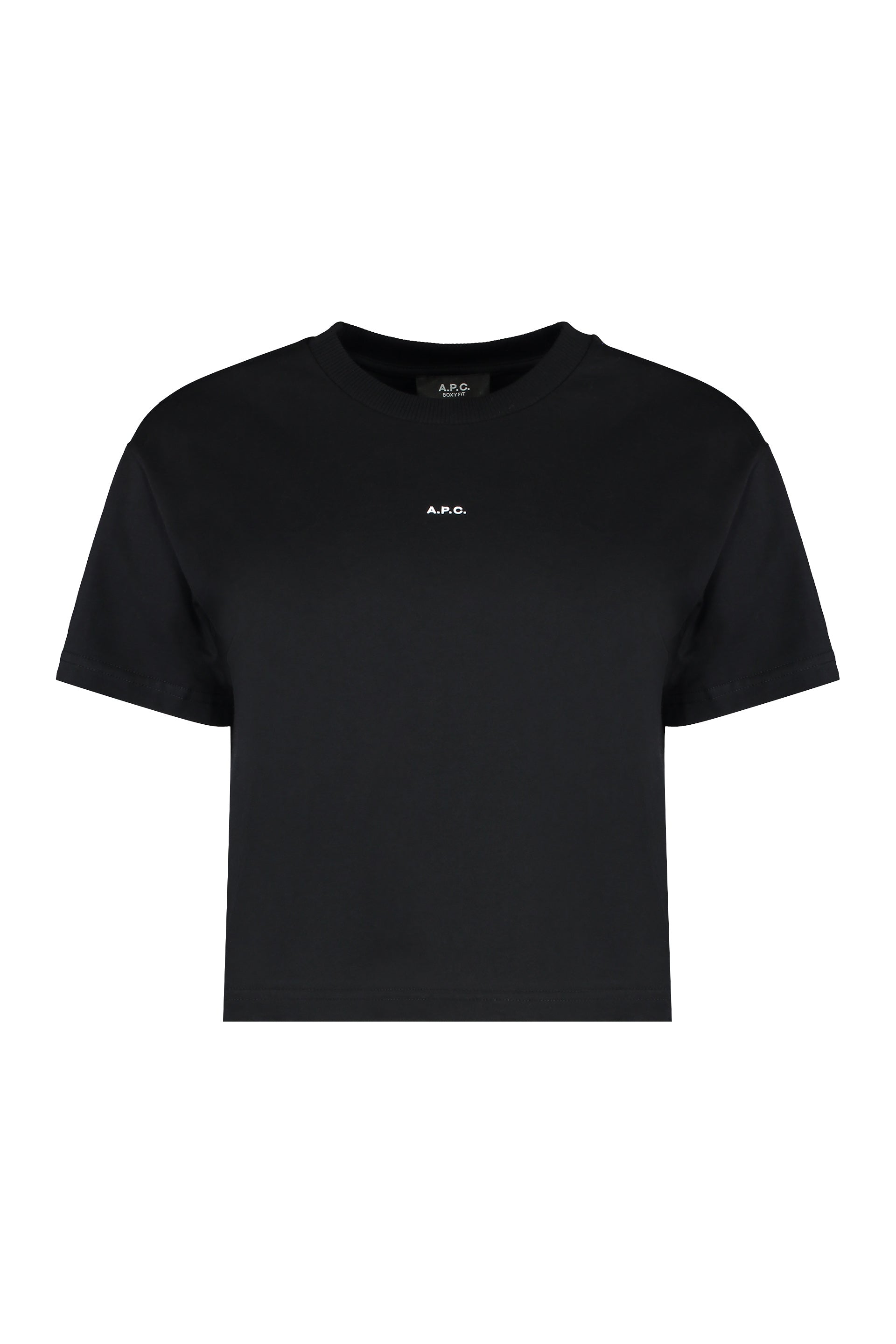 Cotton crew-neck T-shirt