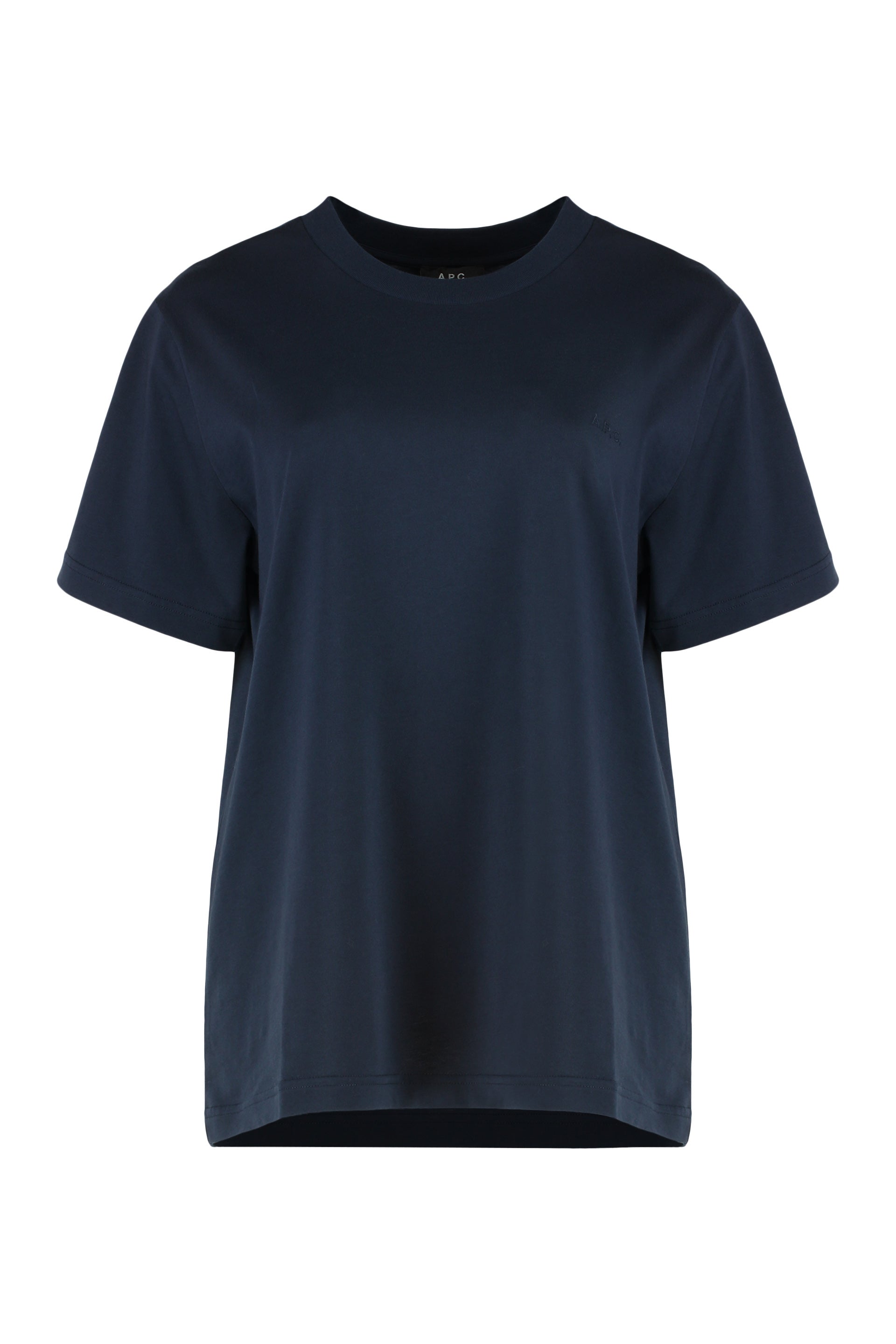 APC Brodé Cotton crew-neck T-shirt
