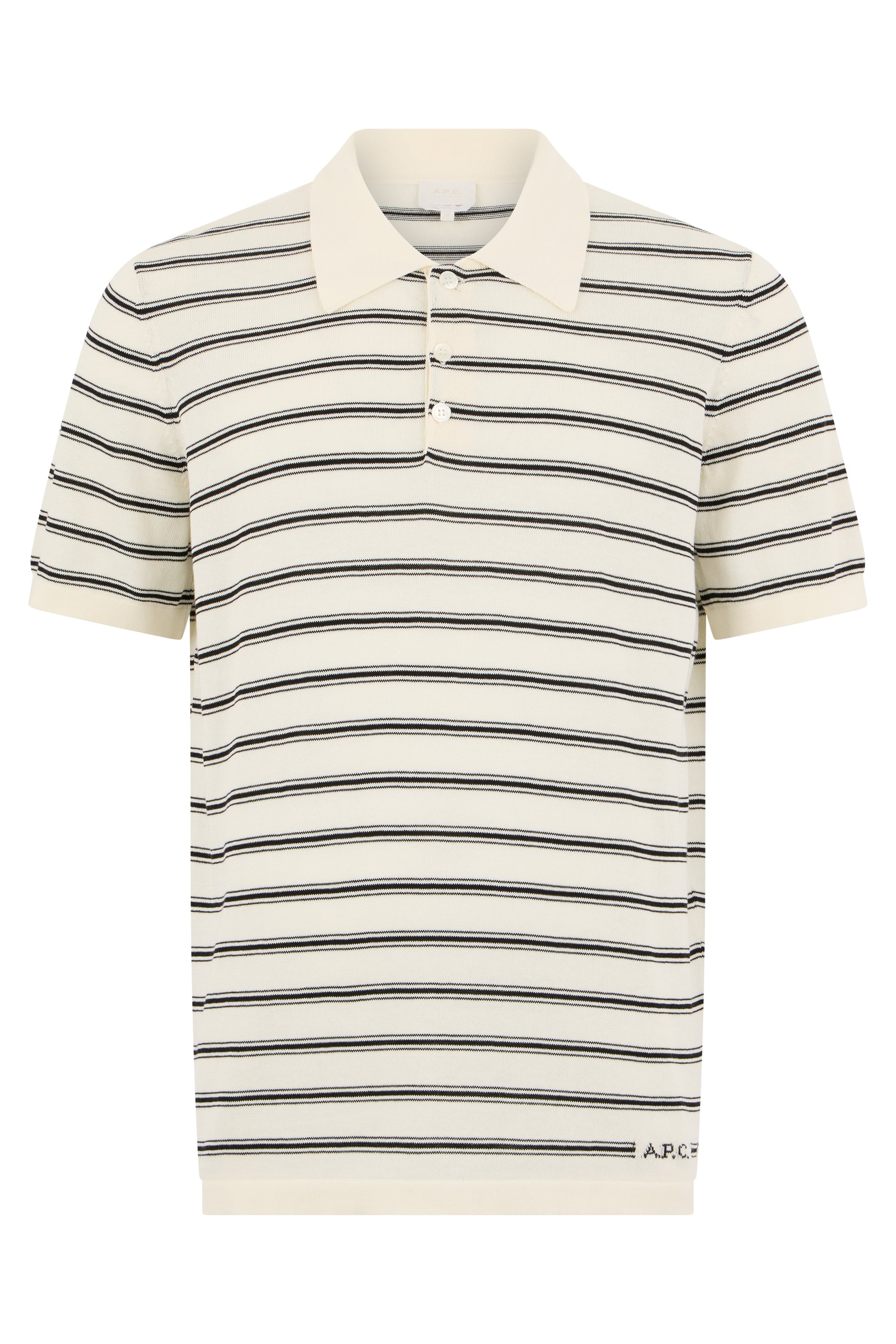 Cotton striped polo
