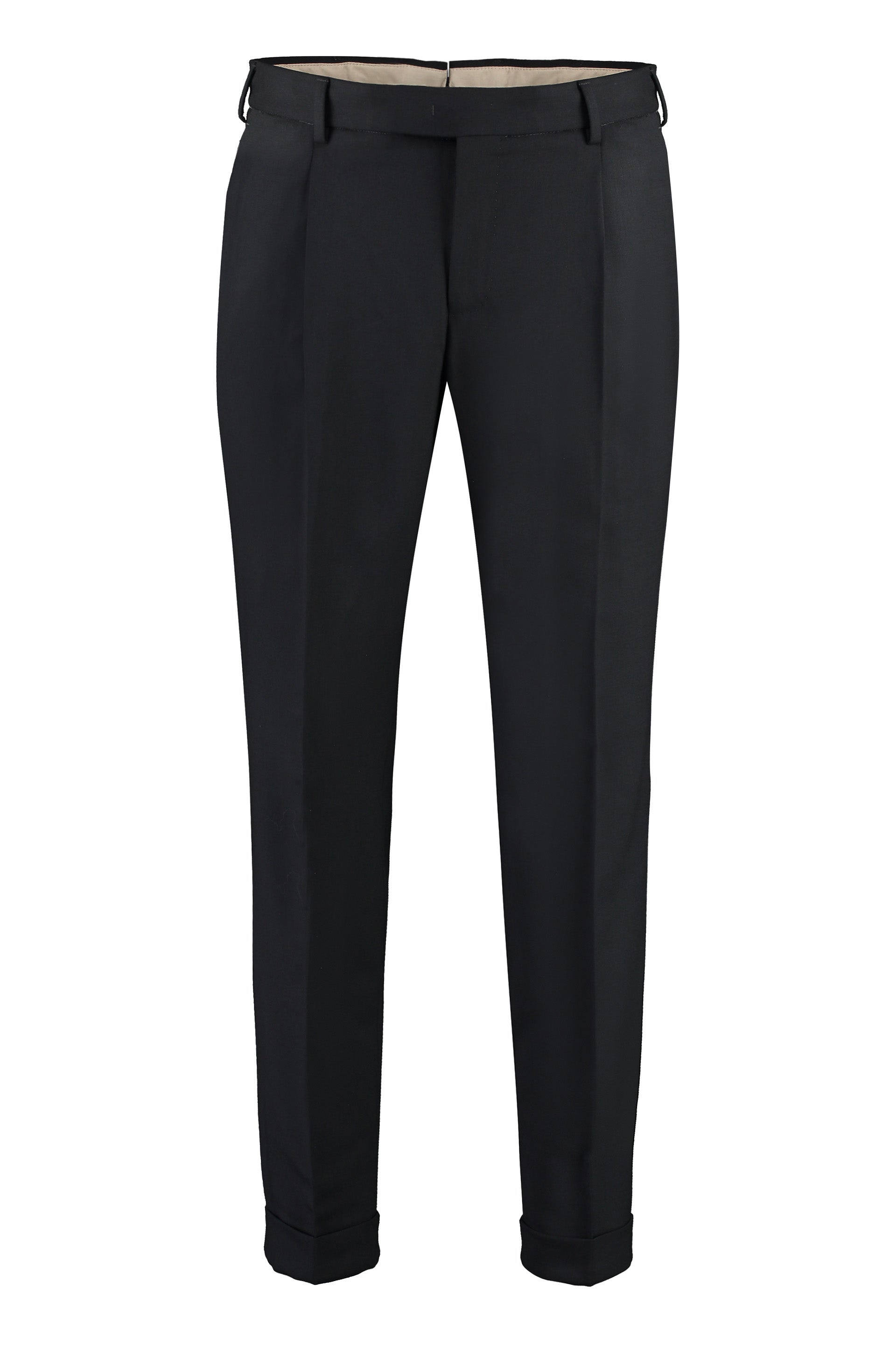 Virgin wool tailored trousers