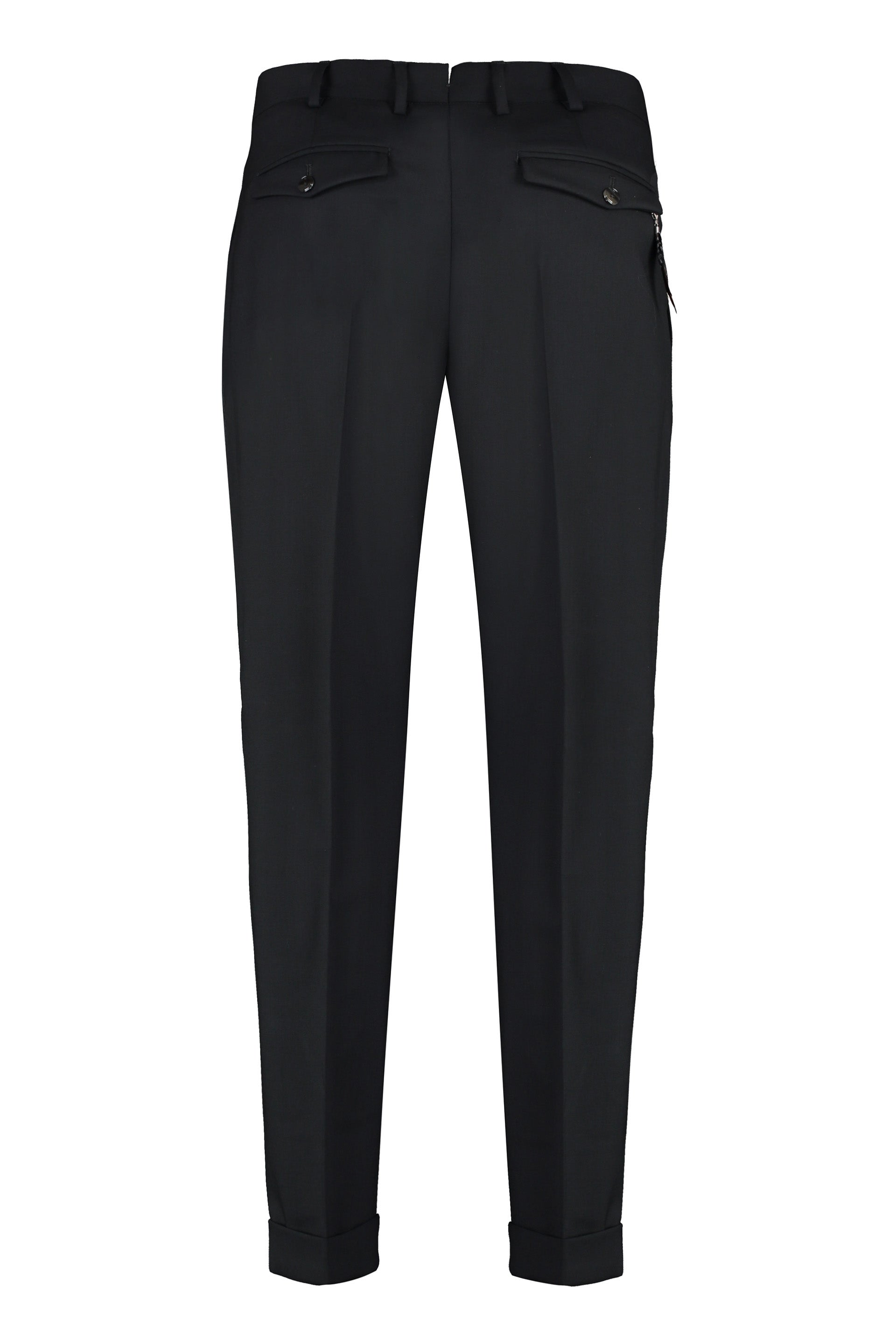 Virgin wool tailored trousers