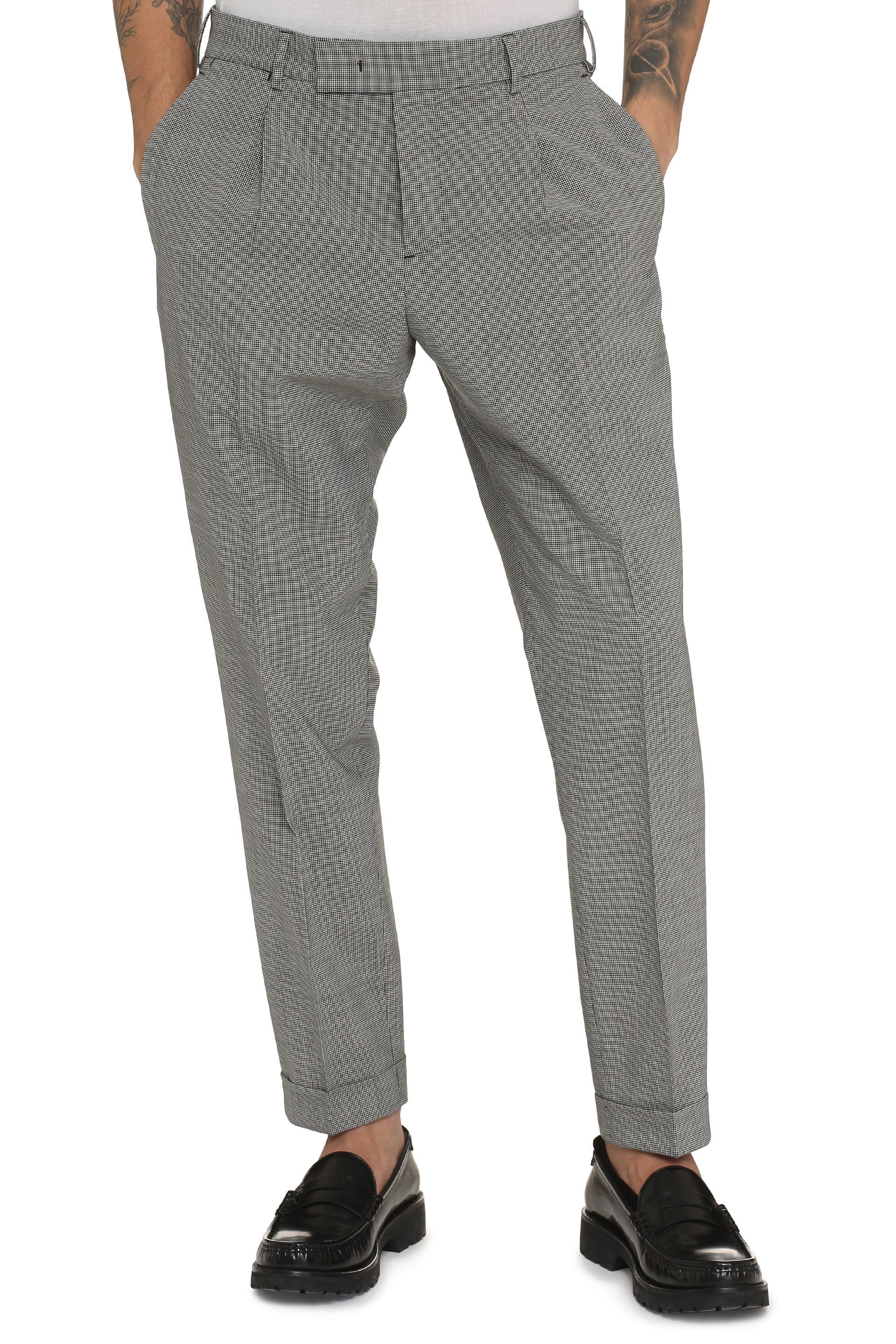 Virgin wool trousers