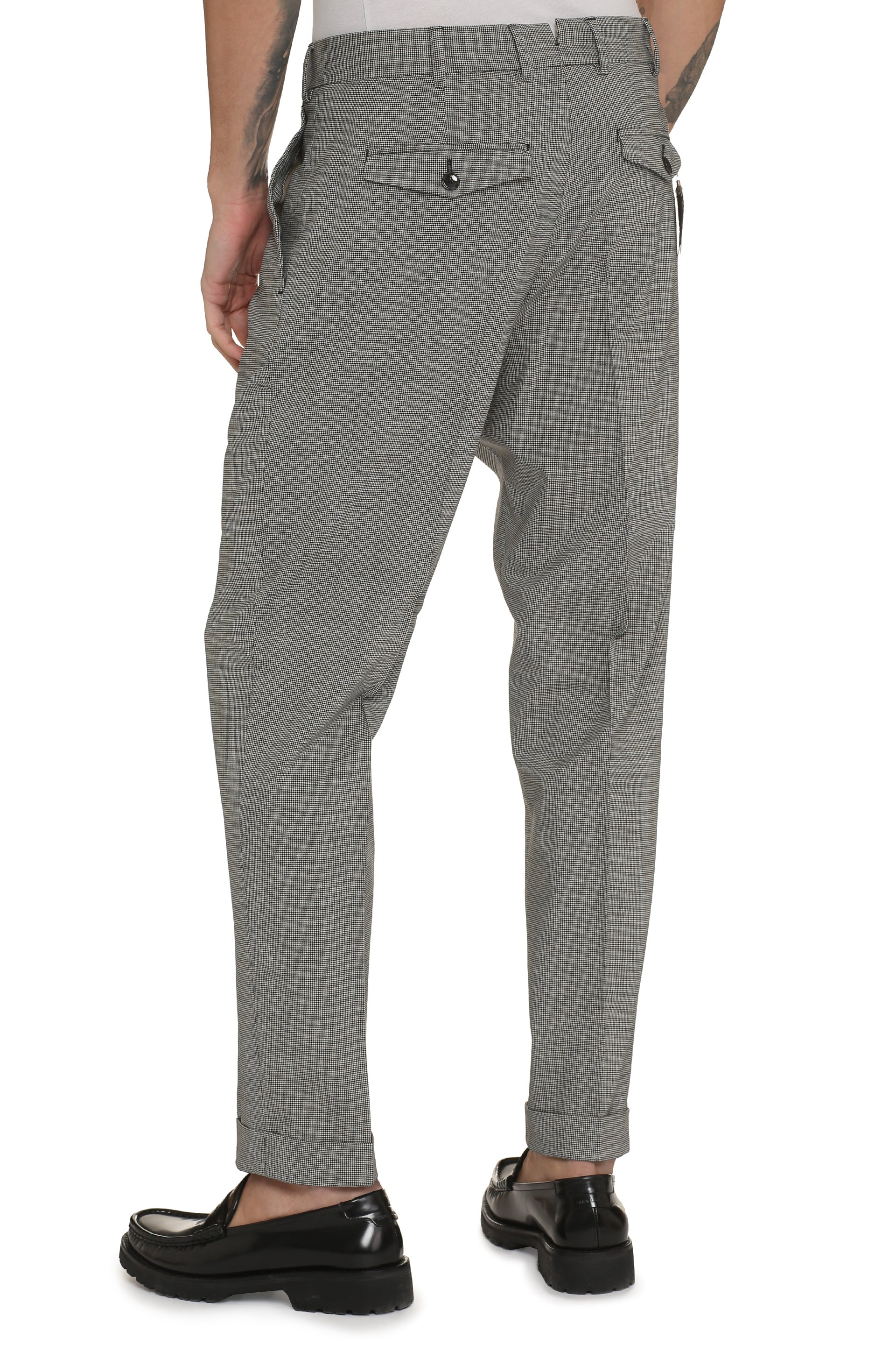 Virgin wool trousers