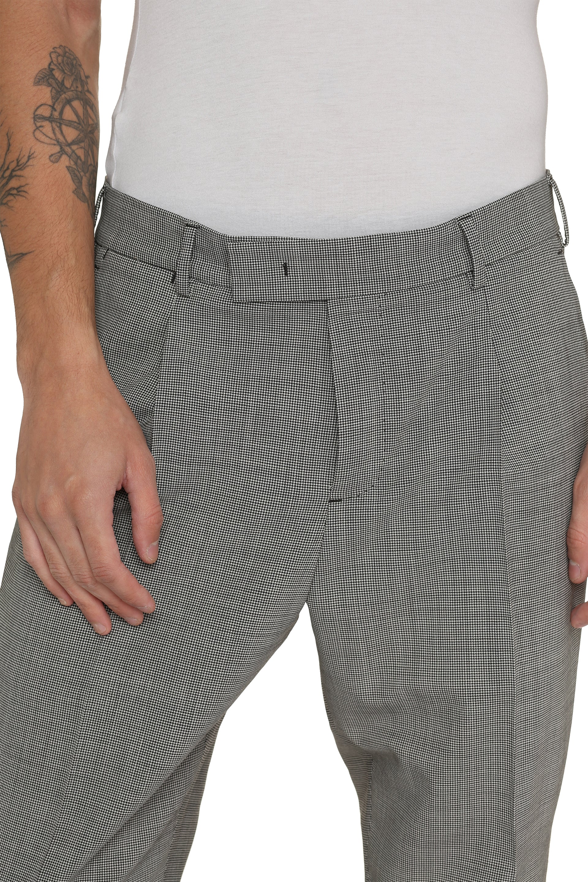 Virgin wool trousers