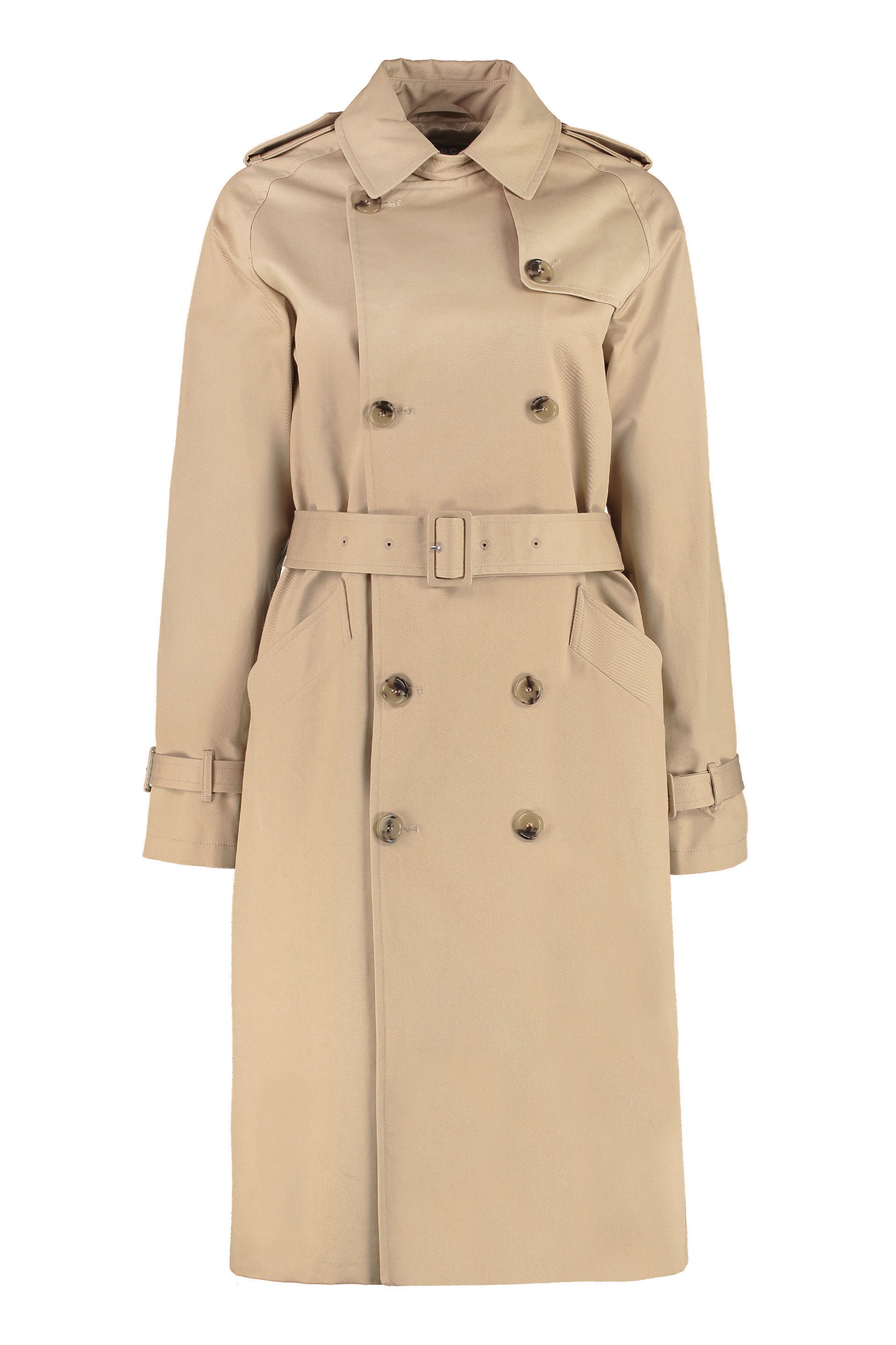 Greta double-breasted trench coat