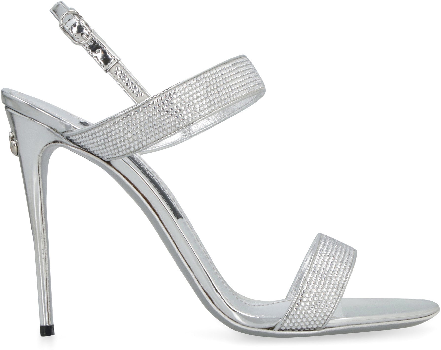 KIM DOLCE&GABBANA - Keira metallic leather sandals