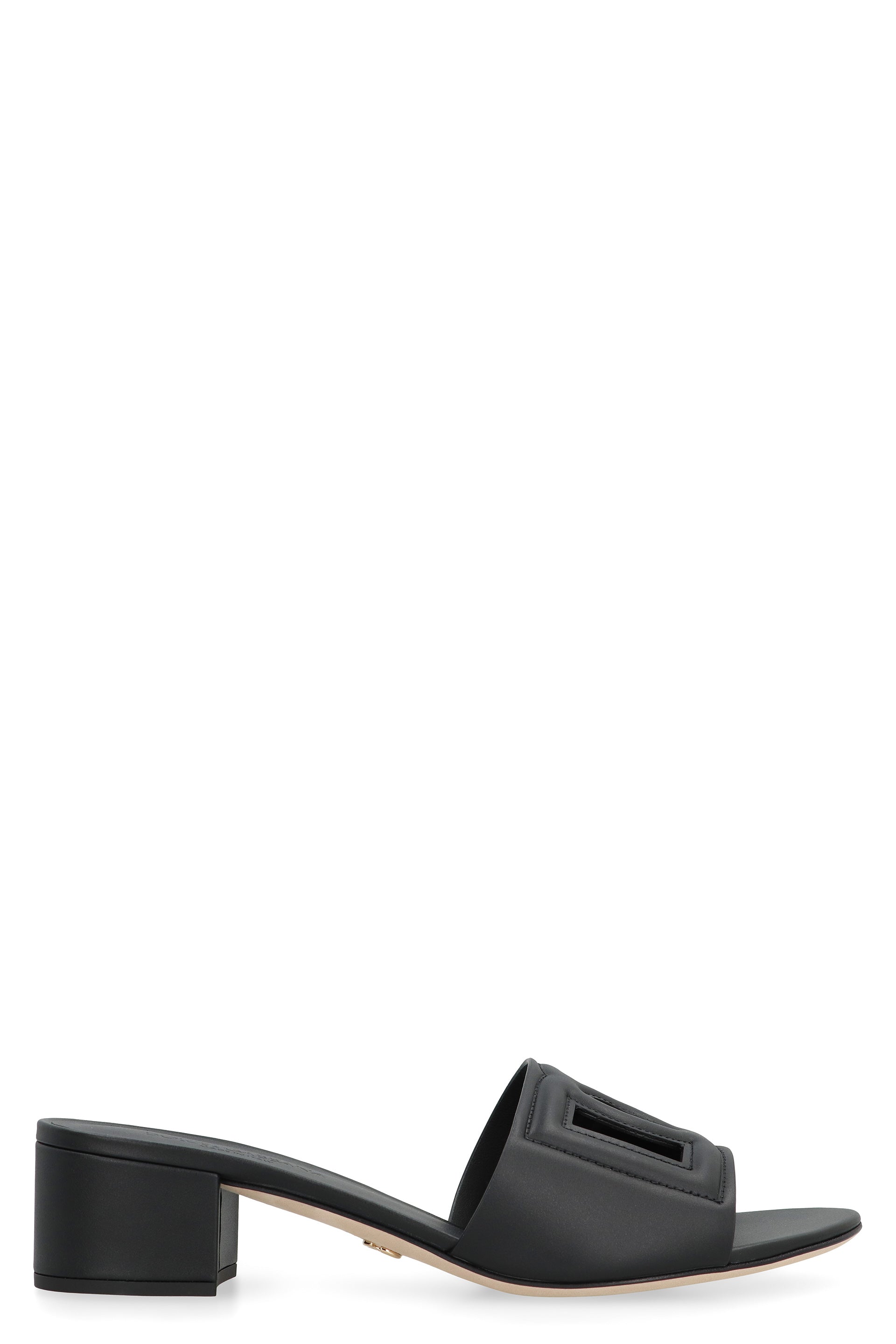 Karol leather mules