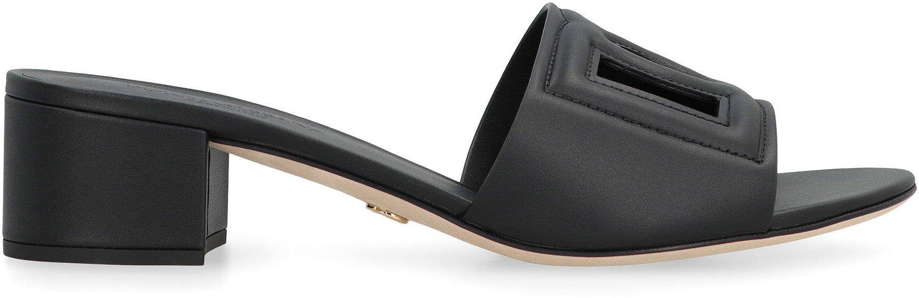 Karol leather mules
