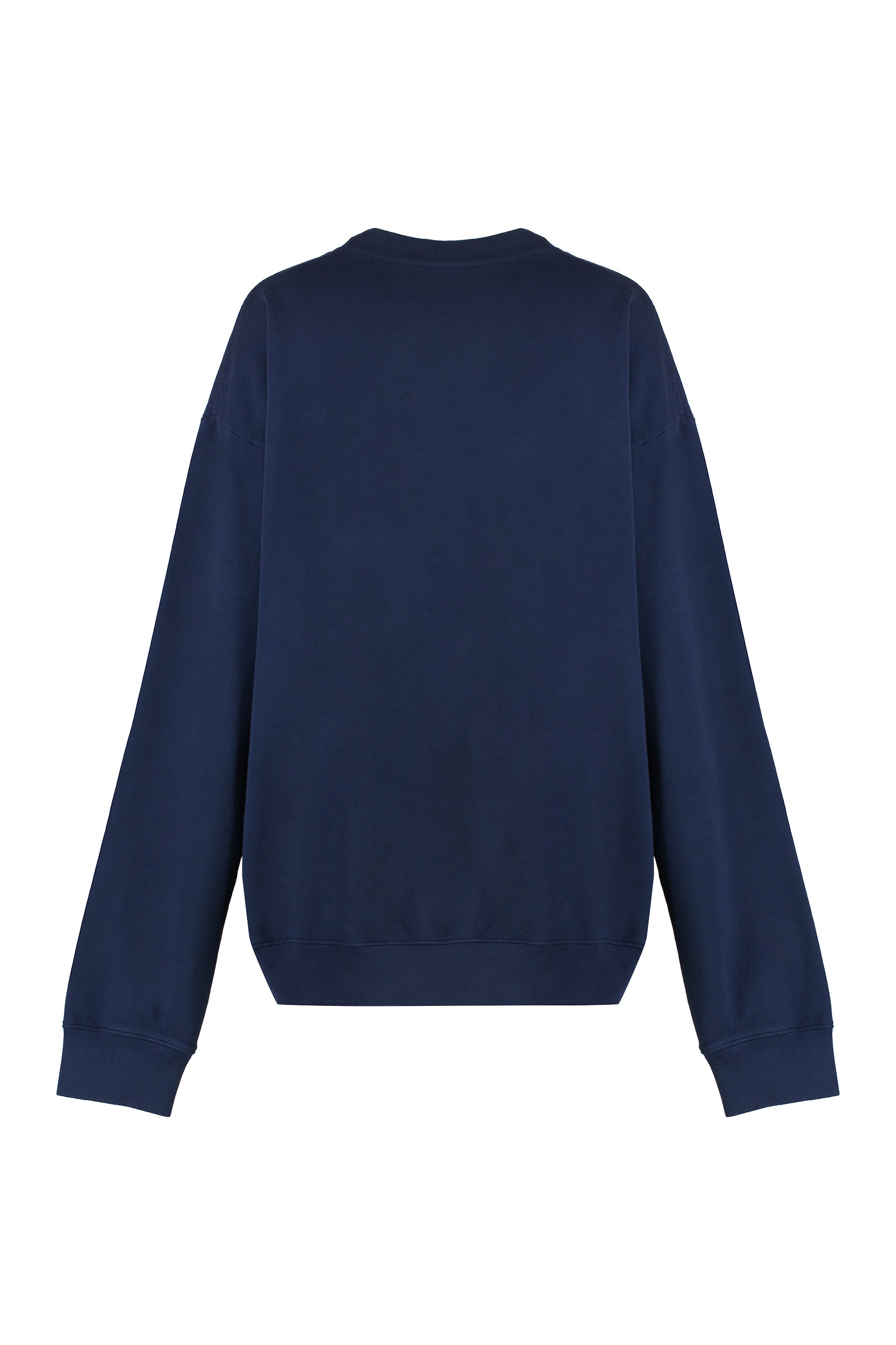 Cotton crew-neck sweatshirt