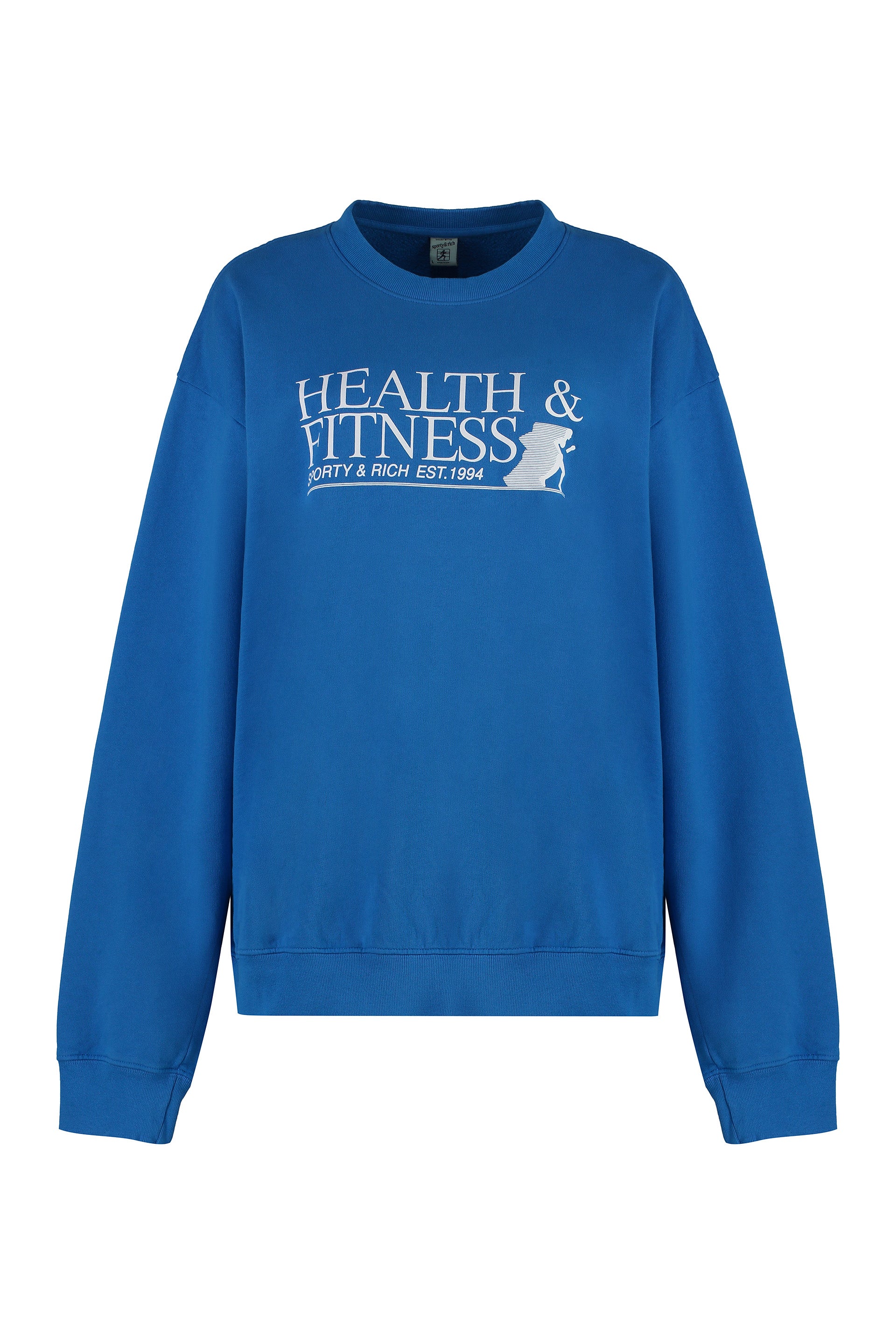 Cotton crew-neck sweatshirt