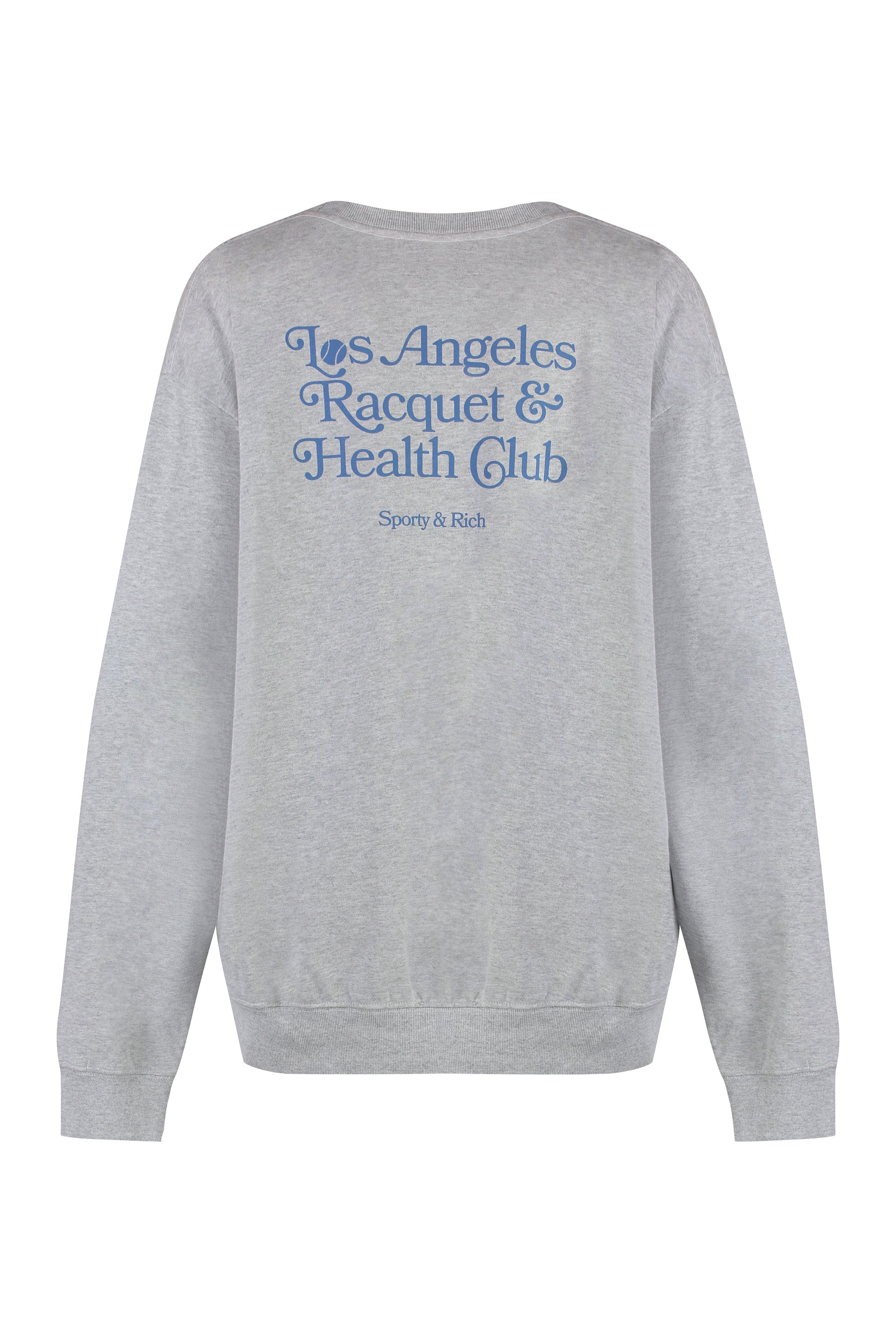 Cotton crew-neck sweatshirt