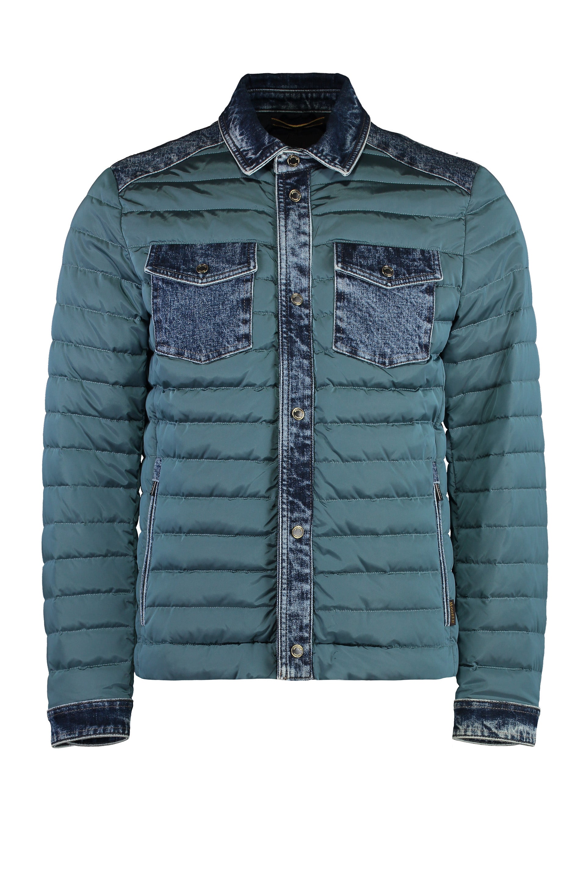 Crespi Denim inserts down jacket