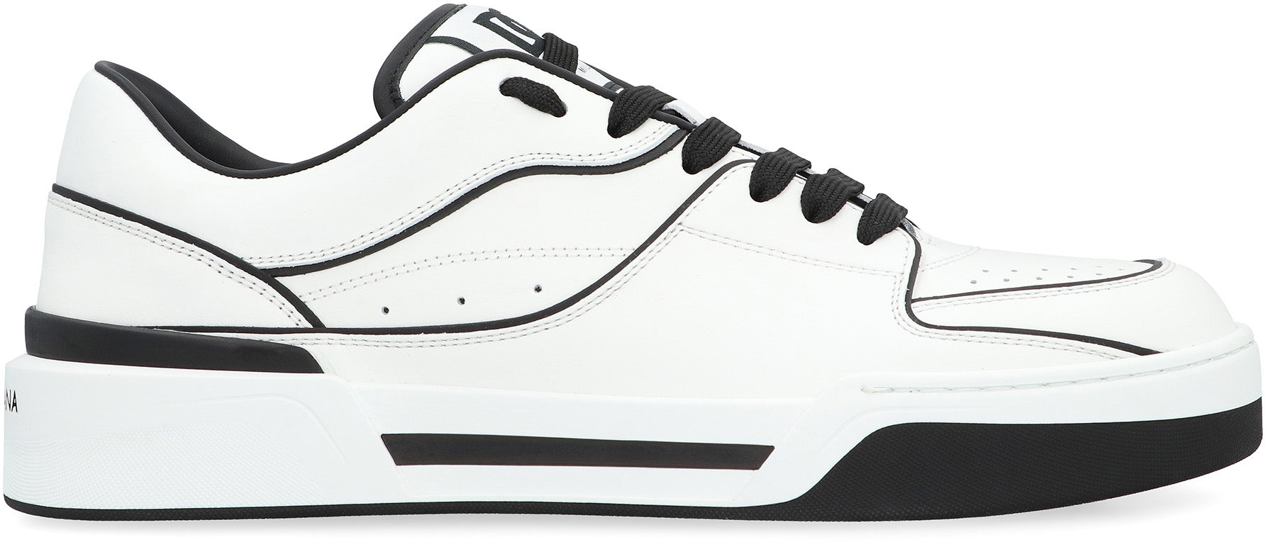 New Roma leather low-top sneakers