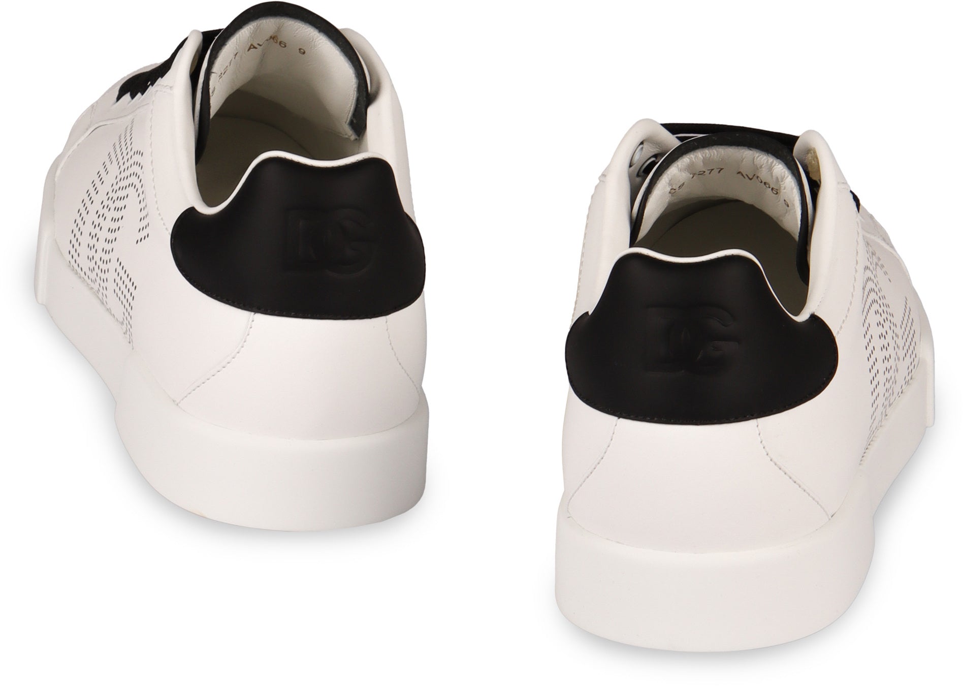 Portofino leather low-top sneakers