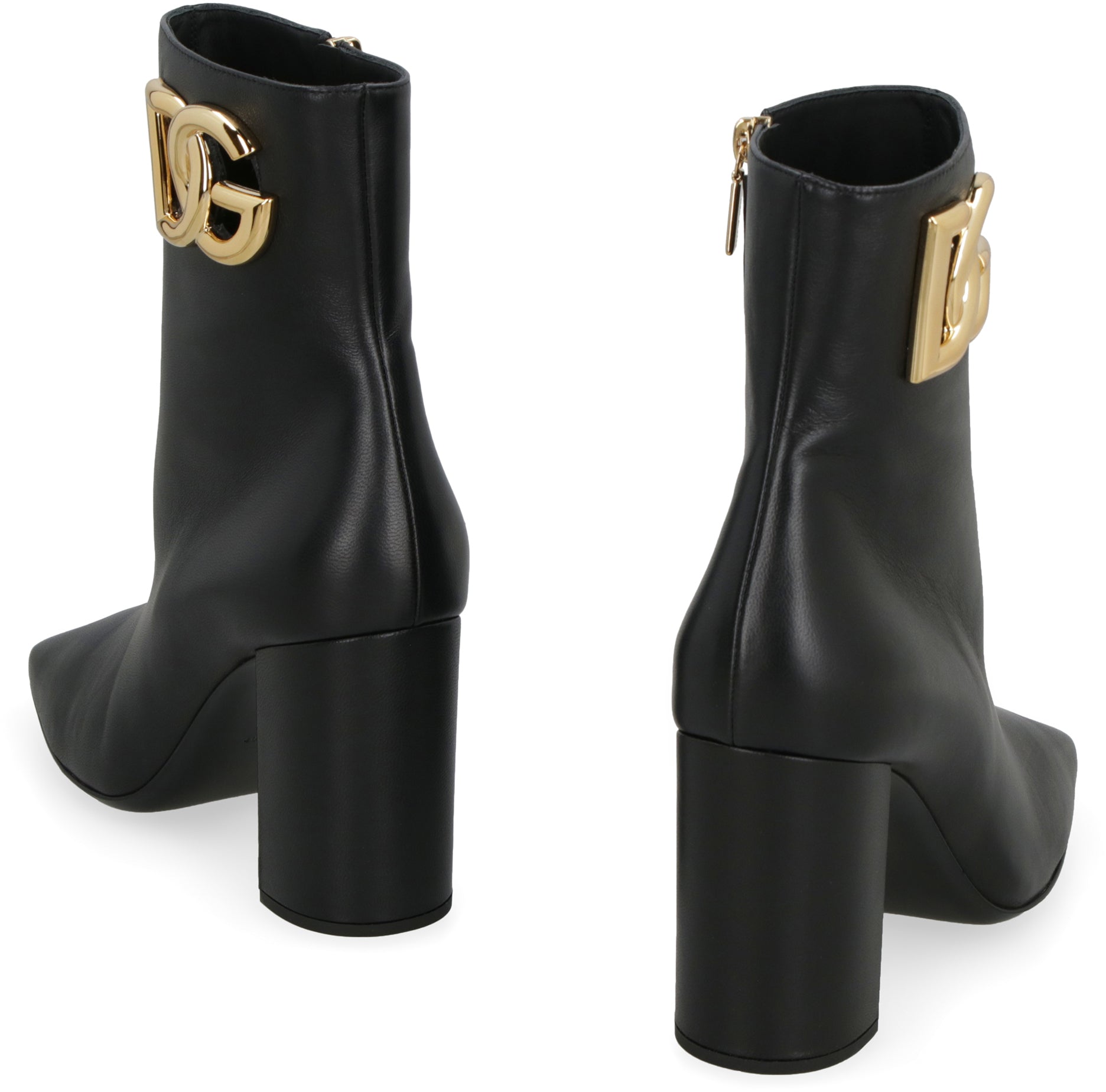 Jackie nappa ankle boots