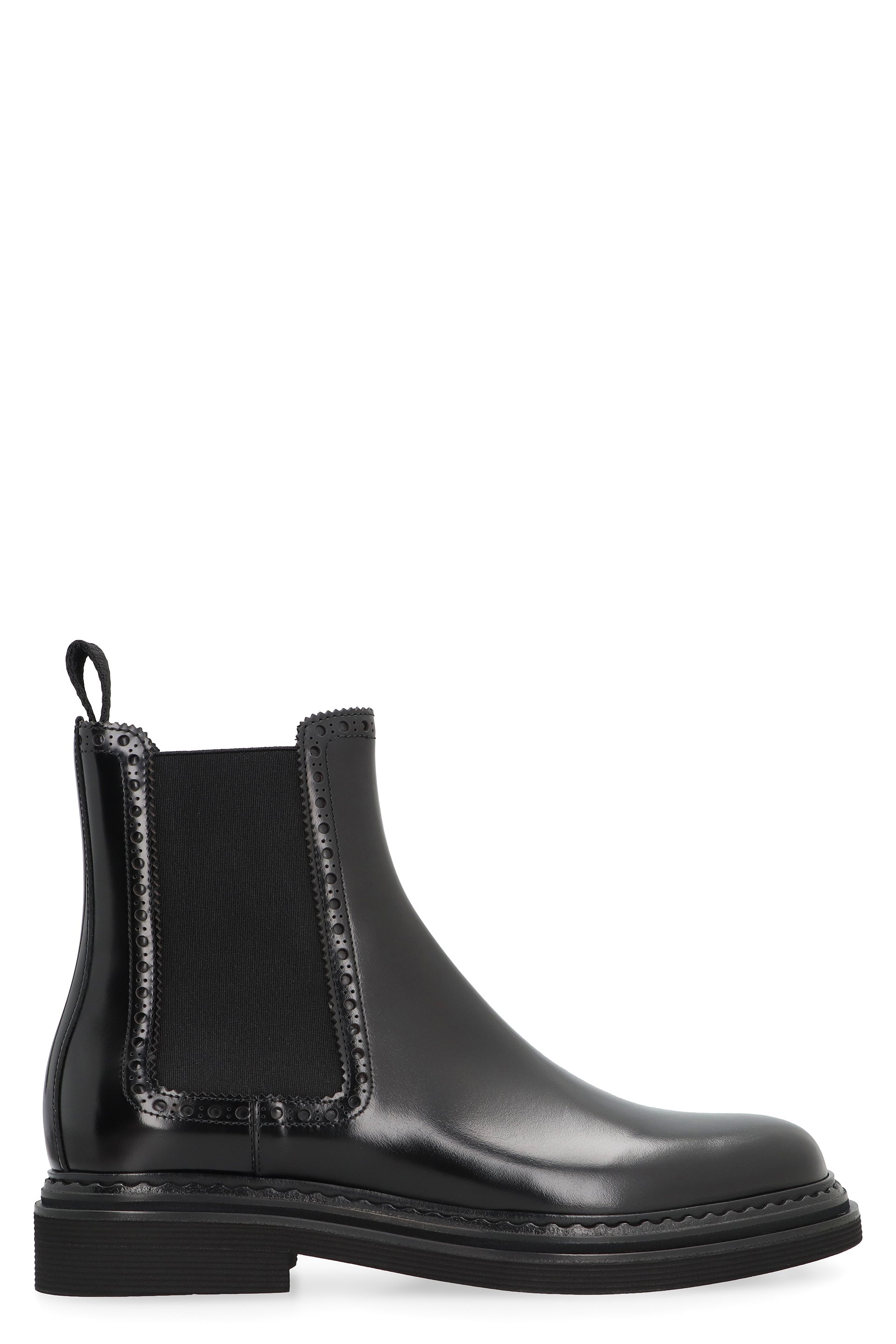 Leather Chelsea boots