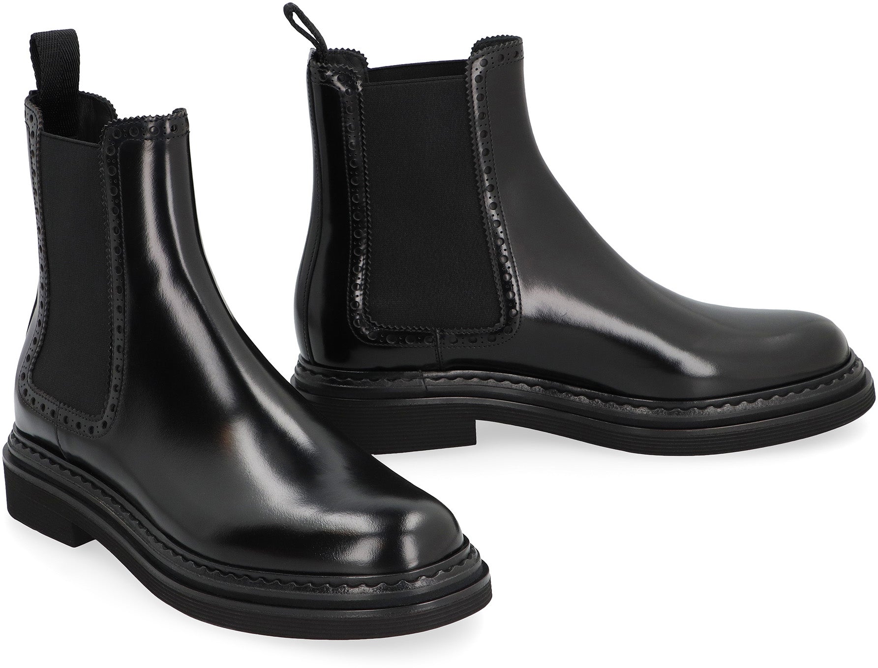 Leather Chelsea boots