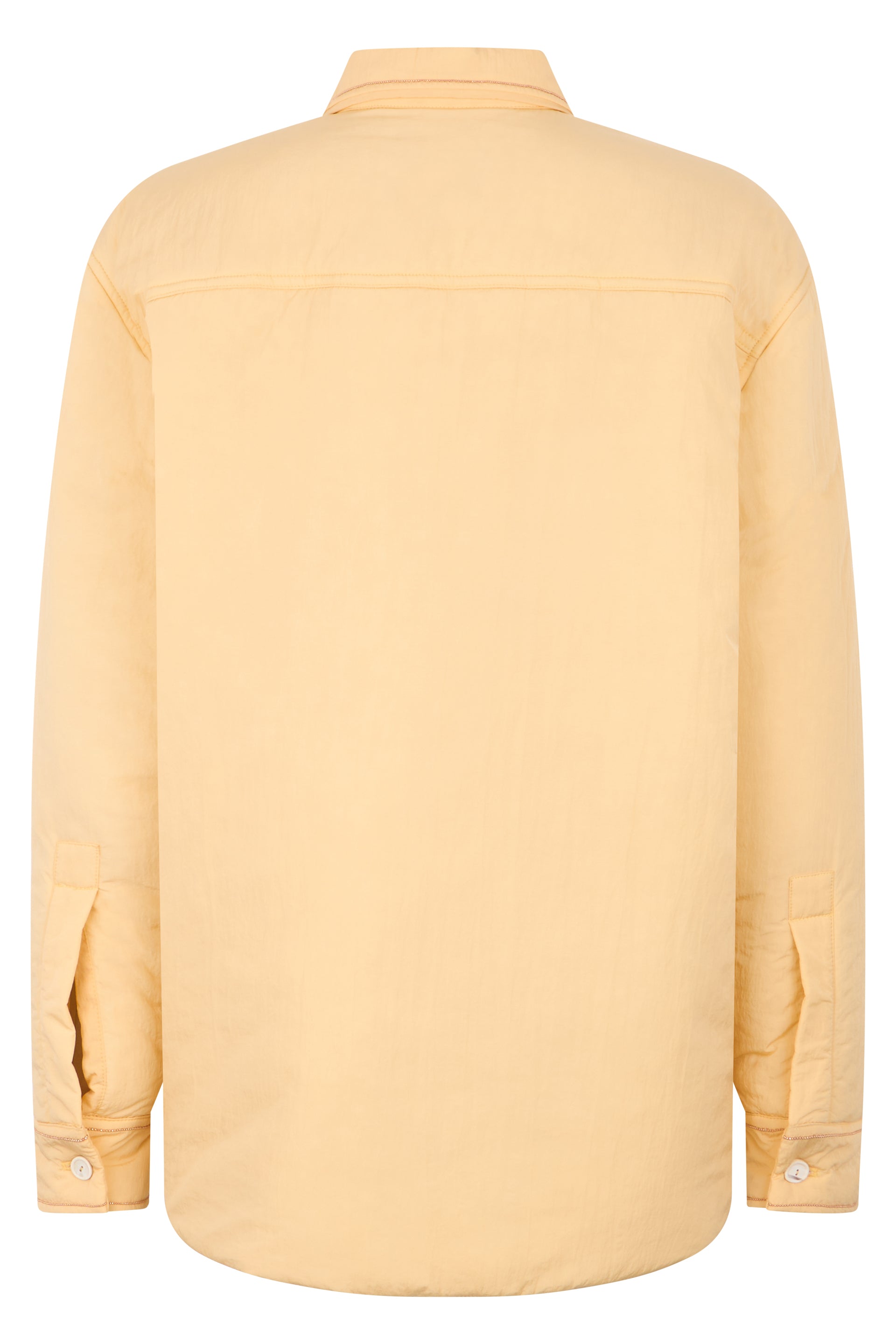 Classic yellow shirt with modern pocket