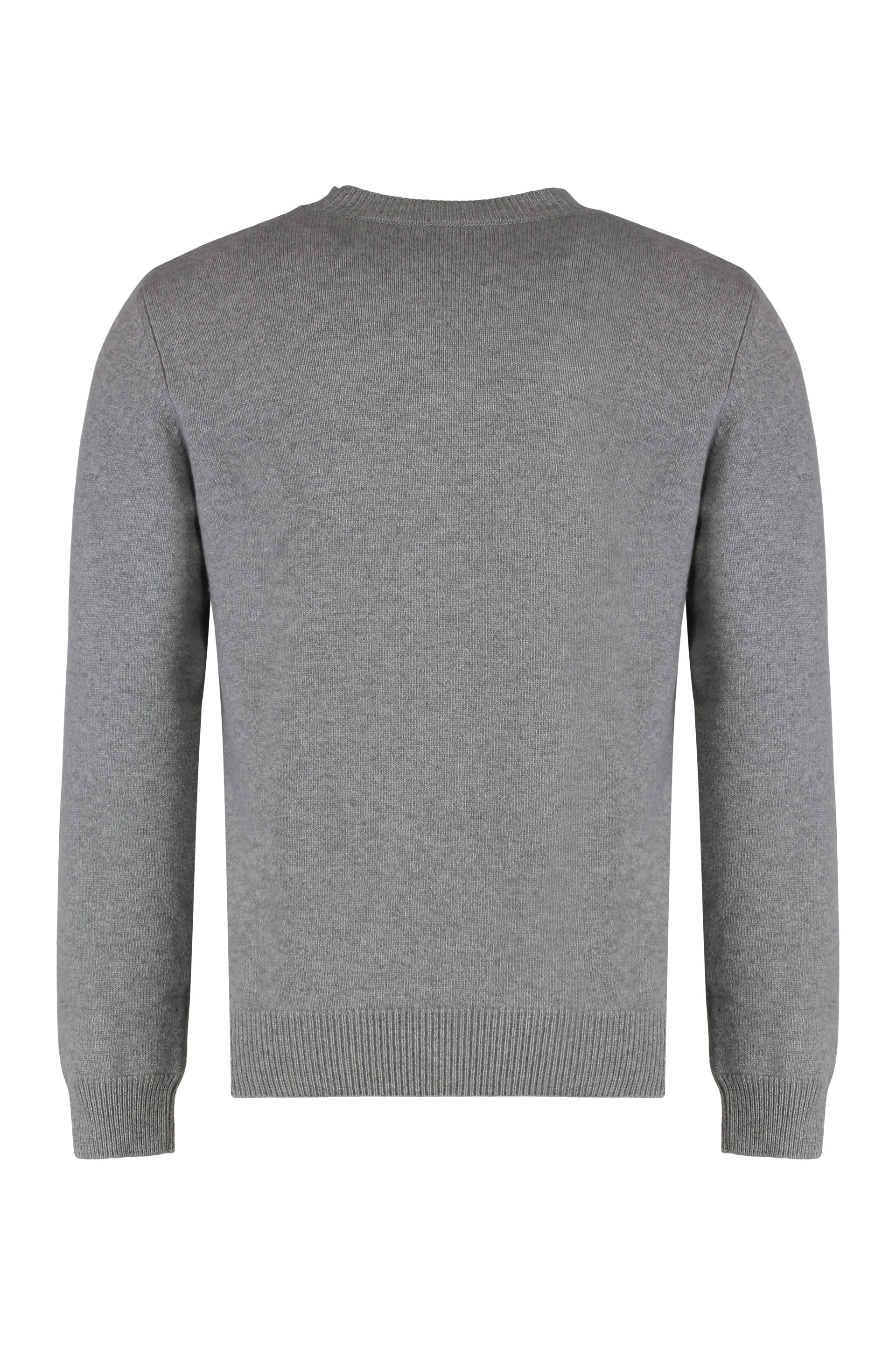 Crew neck sweater in cotton blend