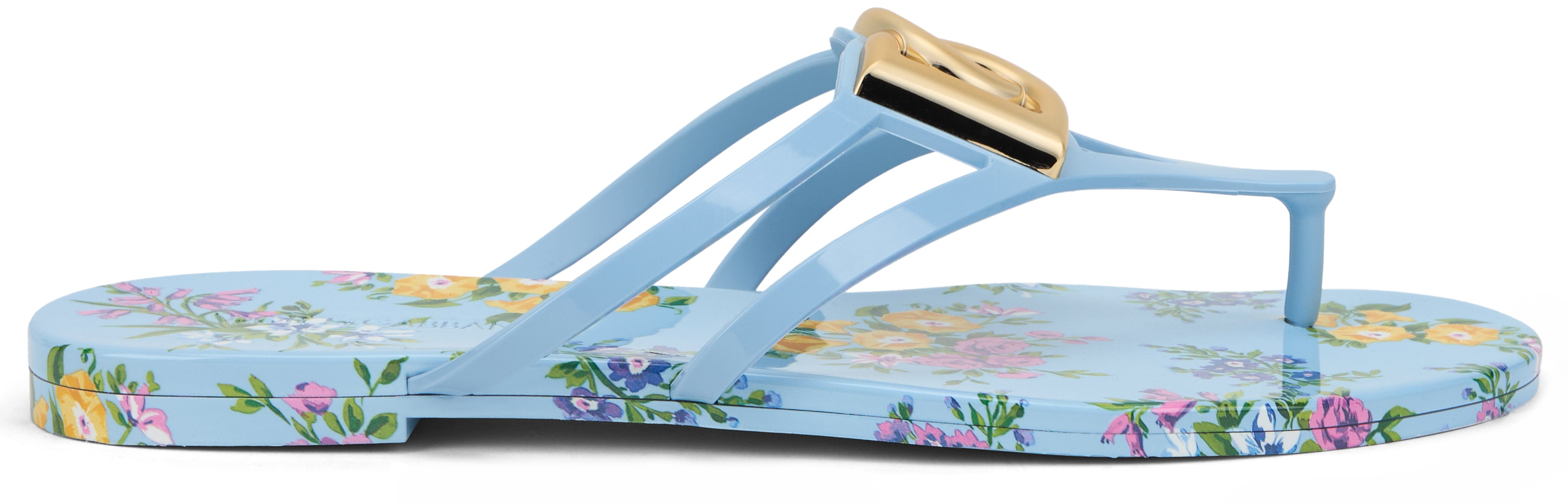 Slide floral beachwear