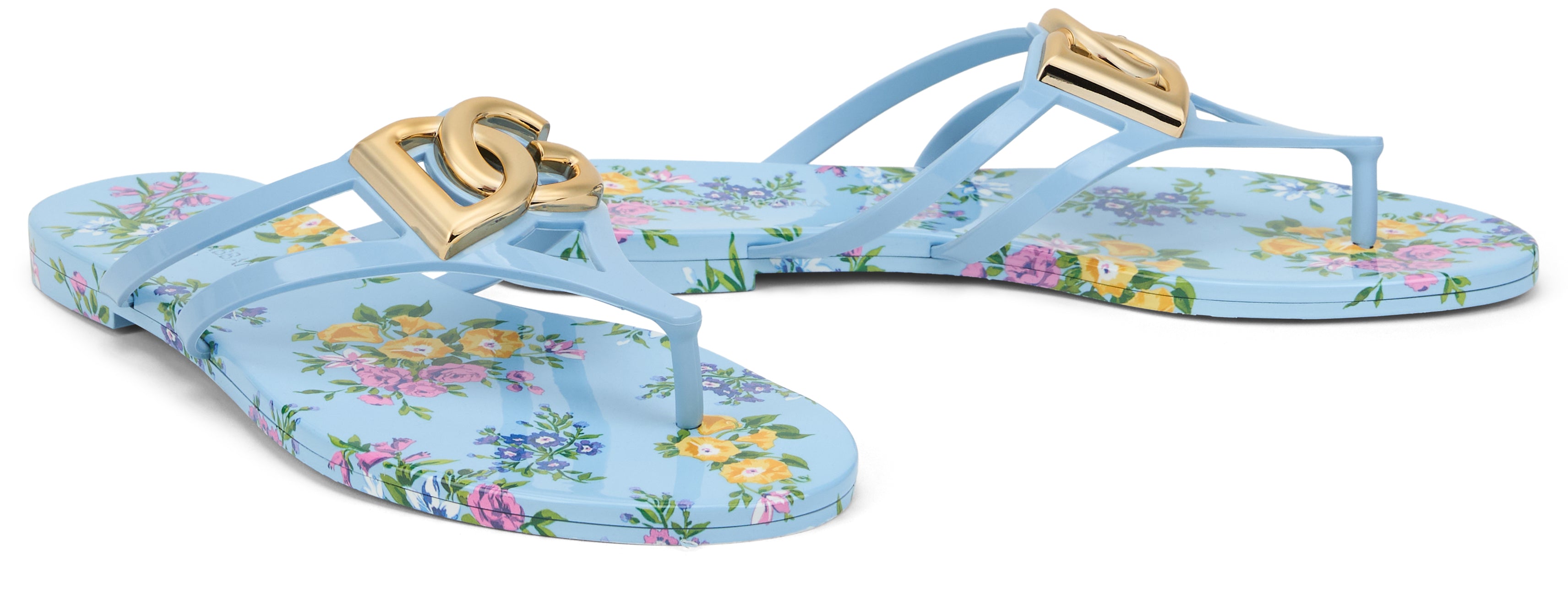 Slide floral beachwear