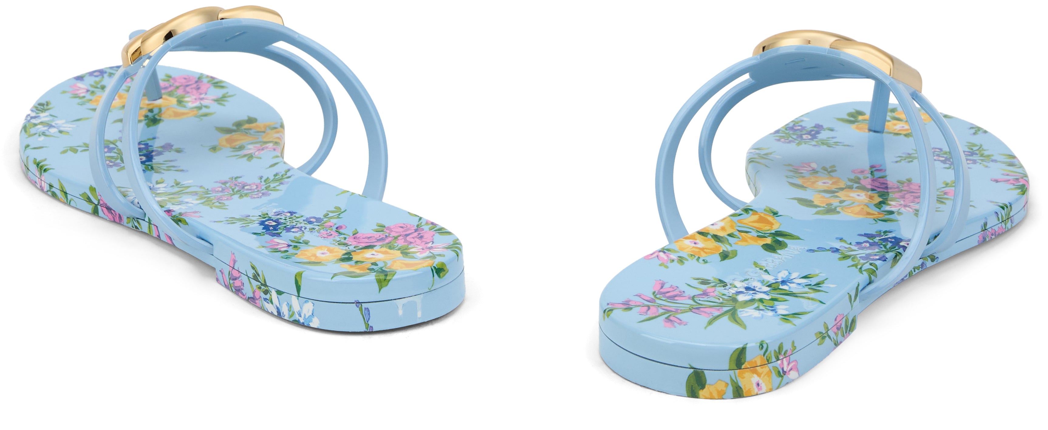 Slide floral beachwear